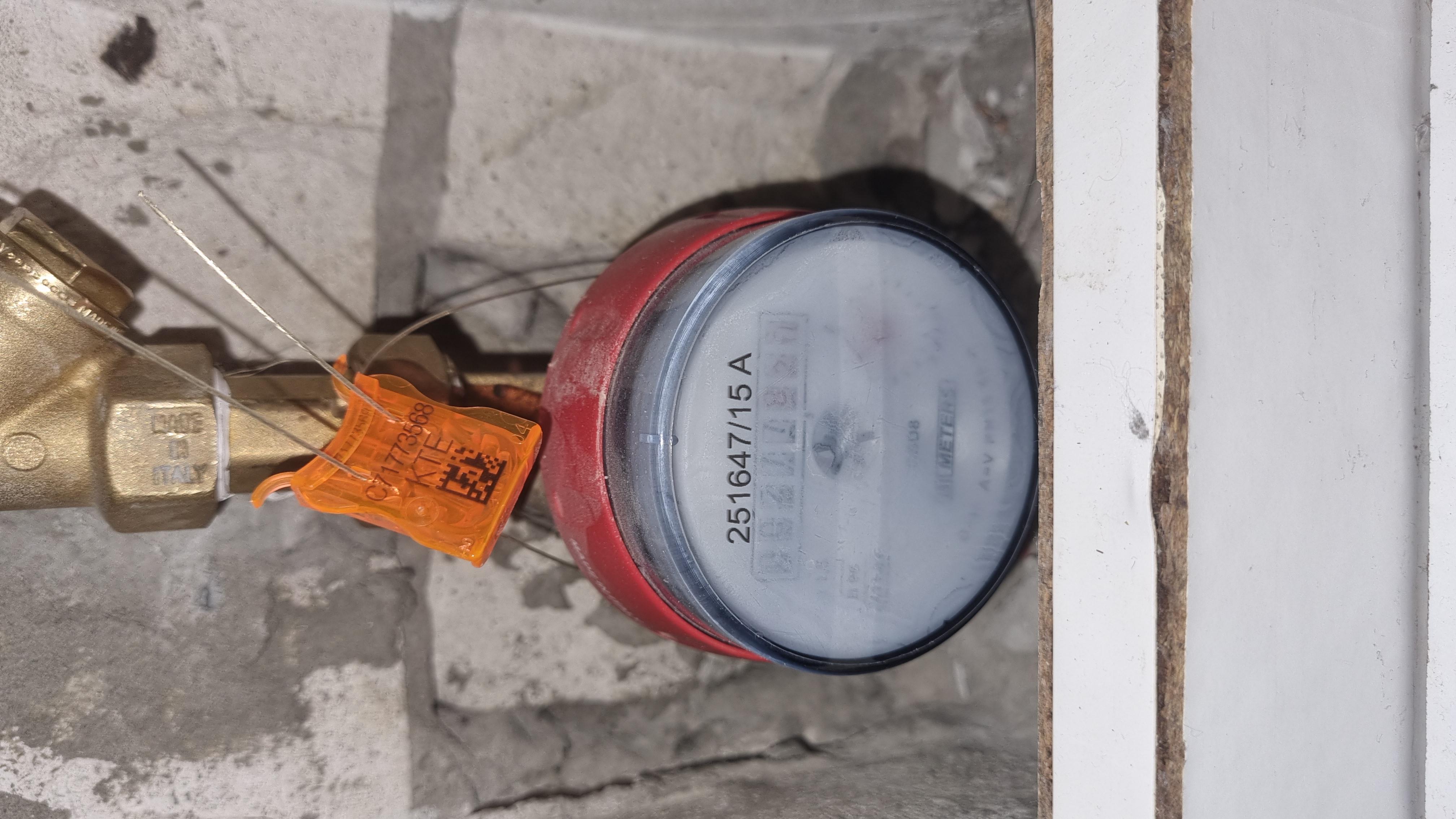 Счетчик холодной воды B-Meters со штуцерами GSD8-I ½ R100 L=110 мм в реальных условиях использования от пользователя Геннадій.