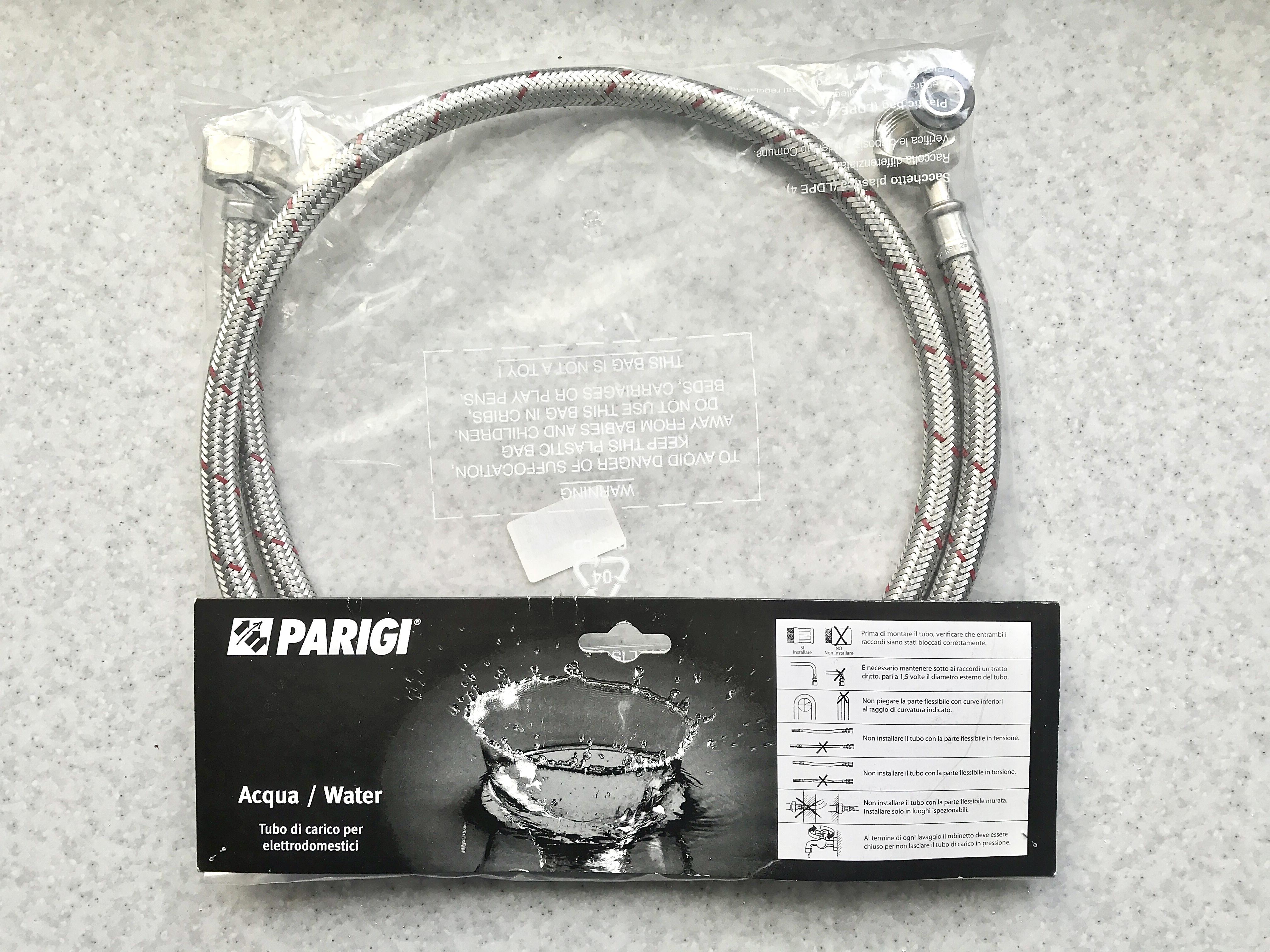 Шланг заливной Parigi Lavinox L=4 м, d3/4х3/4 PN10 в реальных условиях использования от покупателя Алекс.