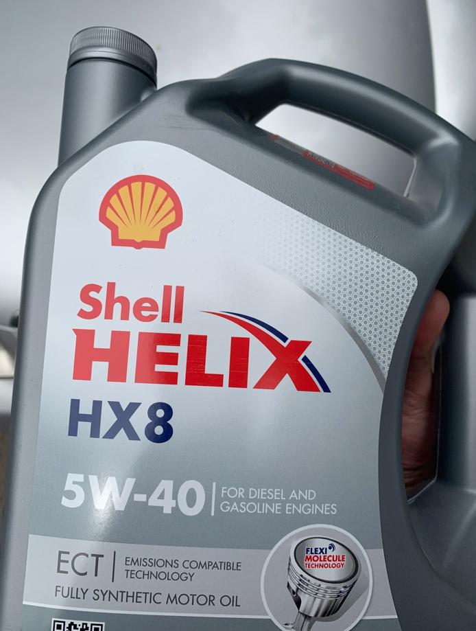 Моторна олива синтетична SHELL Helix Hx8 5W-40 5 л (ТОВ-У512780) у реальних умовах використання від користувача Андрій Баранчик.
