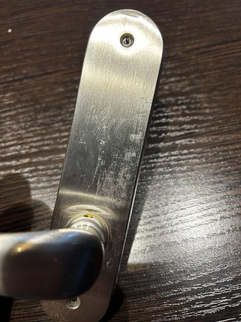 Фото: Ручка на планке MBC без ключа VANIA SN Сатин (РИ015), отправлено покупателем Єгор Ручка на планке MBC без ключа VANIA SN Сатин (РИ015) в реальных условиях использования от покупателя Єгор.