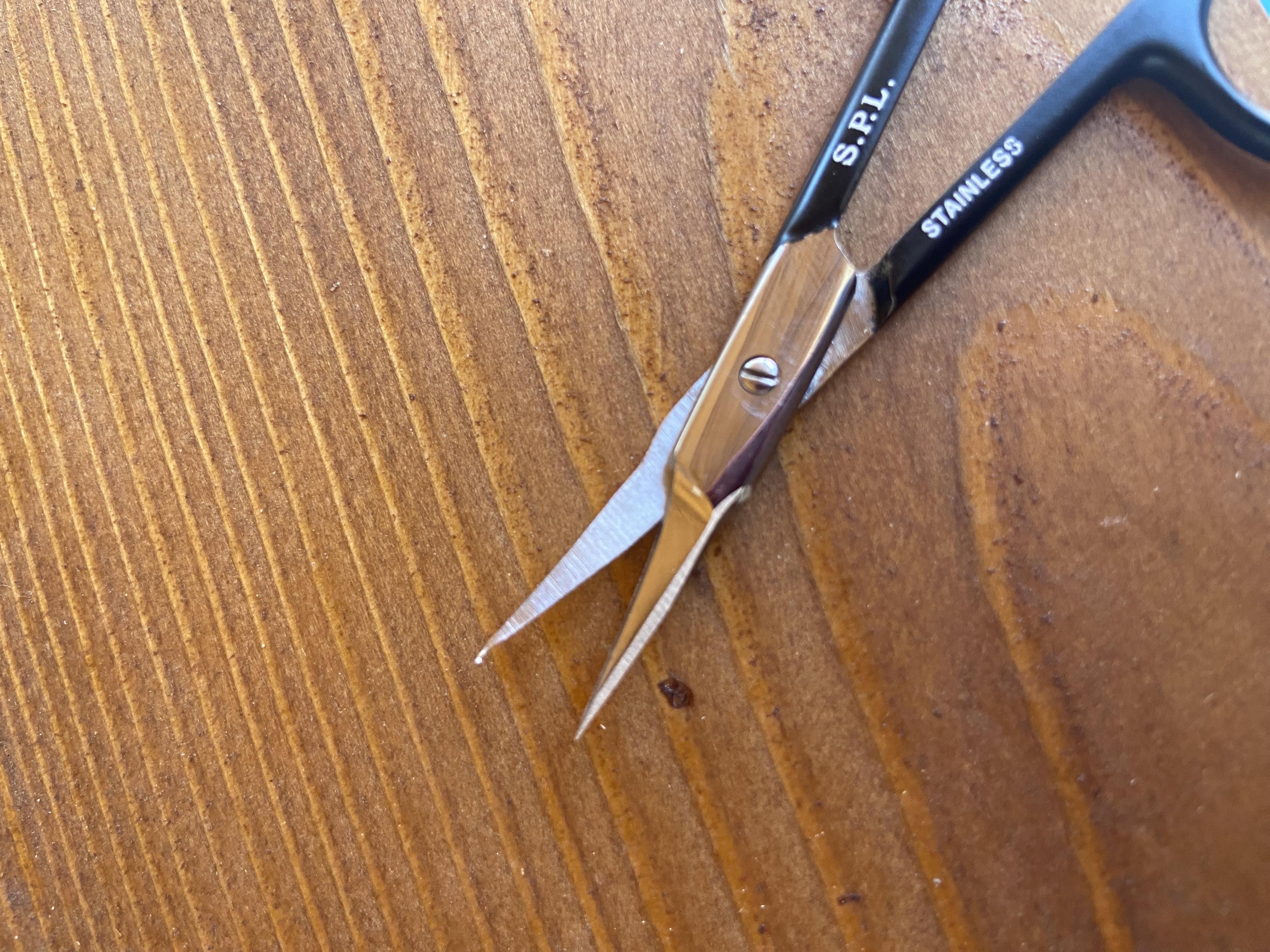 Ножницы маникюрные SPL 9611 в реальных условиях использования от покупателя Гоцька.