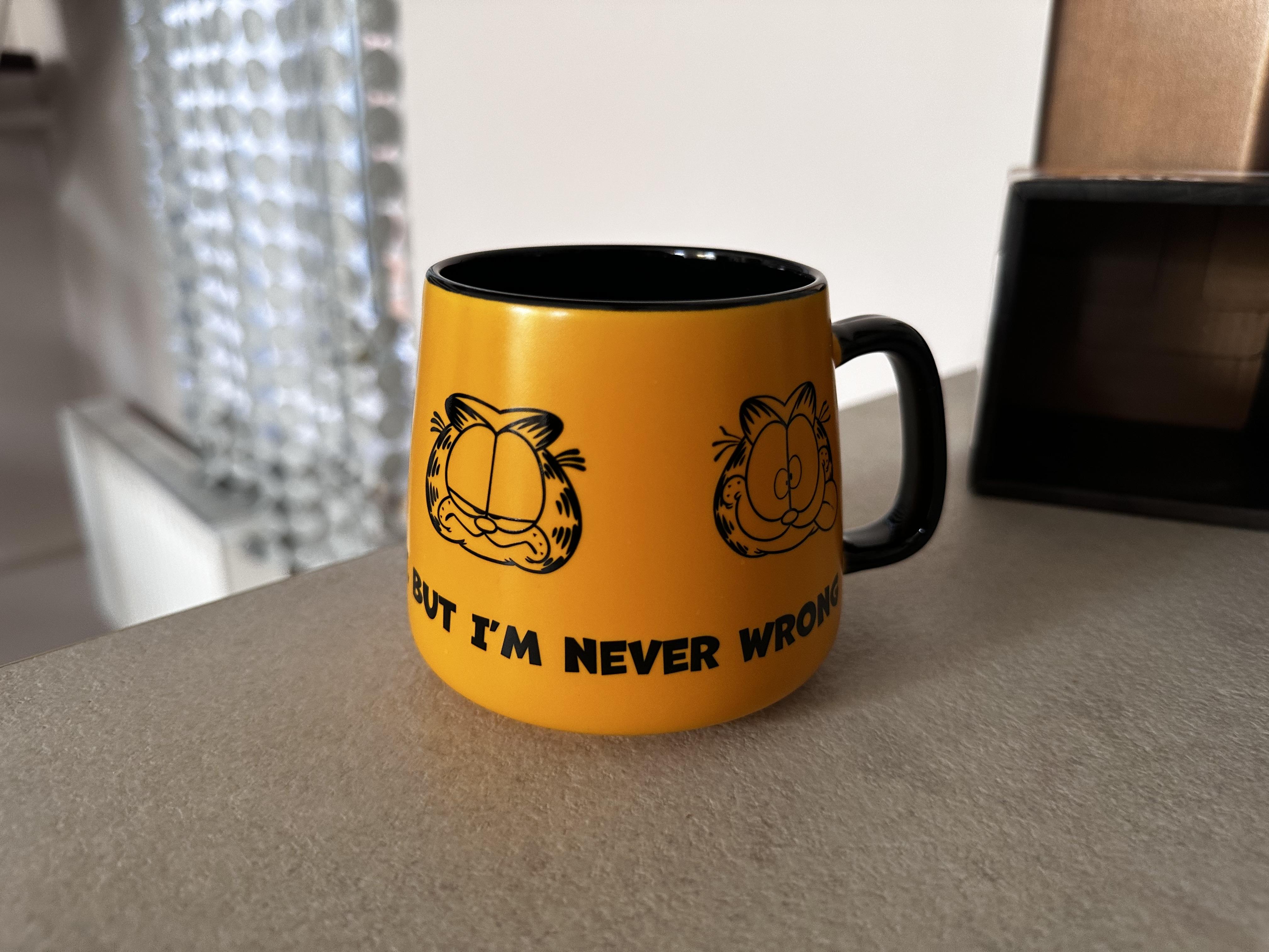 Чашка KITE 350 мл Garfield GF25-218 в реальных условиях использования от покупателя Емілія.