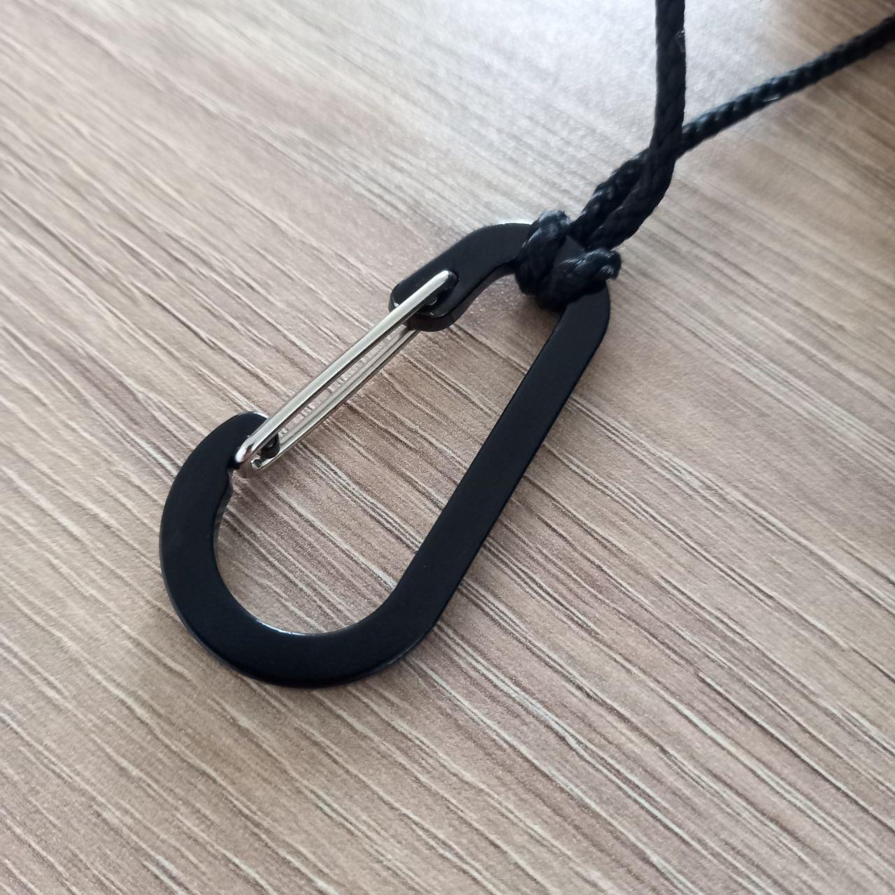 Карабин алюминиевый с рычагом 4x31x61 4 мм алюминий 1 шт. в реальных условиях использования от покупателя Борис.