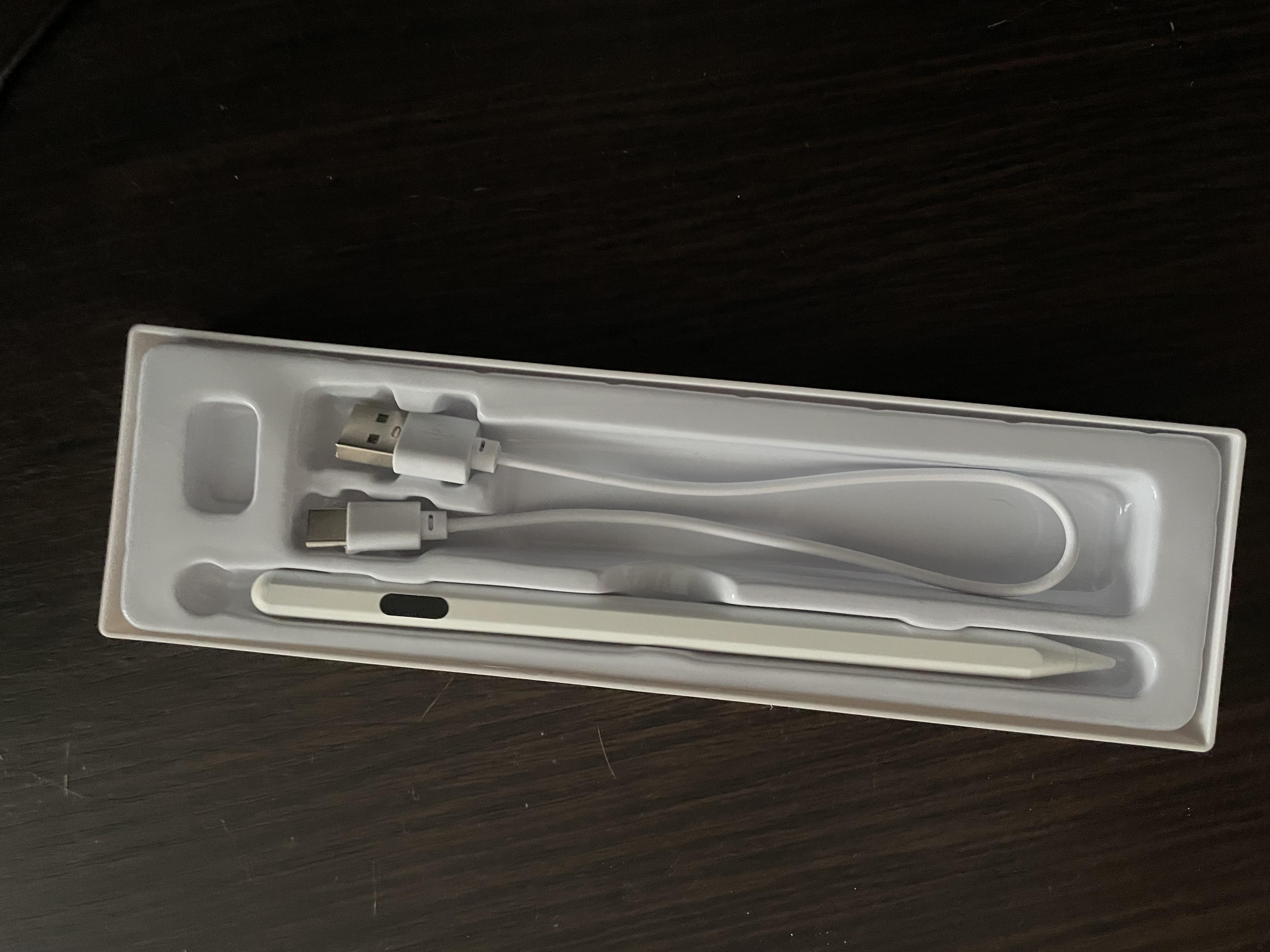 Стилус для планшета/телефону Stylus Pen J22 IOS/Android/Windows з наконечниками 2 шт. (14749847) у реальних умовах використання від покупця Аліна.