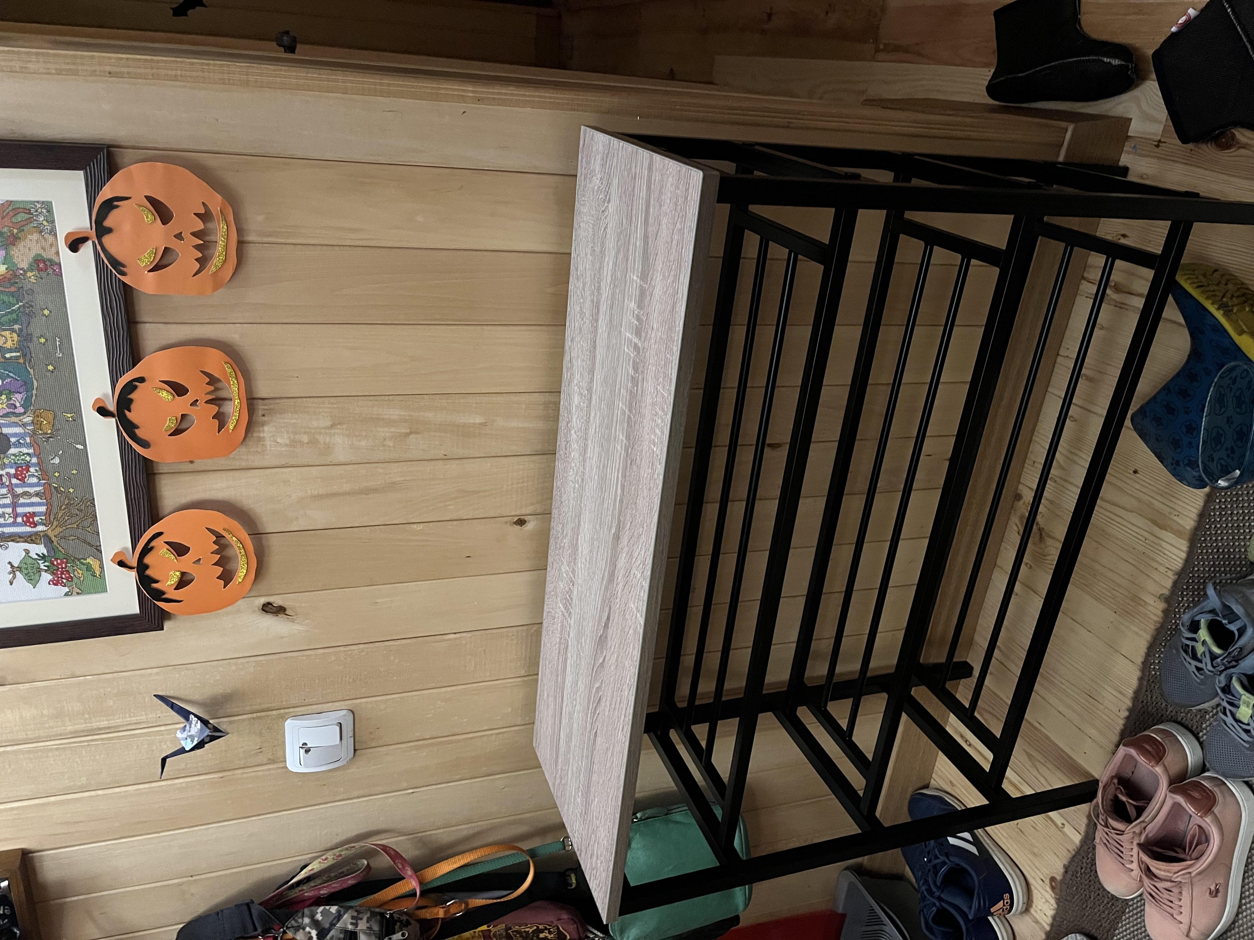 Фото: Полка для обуви RТ-4 60 см Черный/Аляска, отправлено покупателем Юлія Полка для обуви RТ-4 60 см Черный/Аляска в реальных условиях использования от покупателя Юлія.