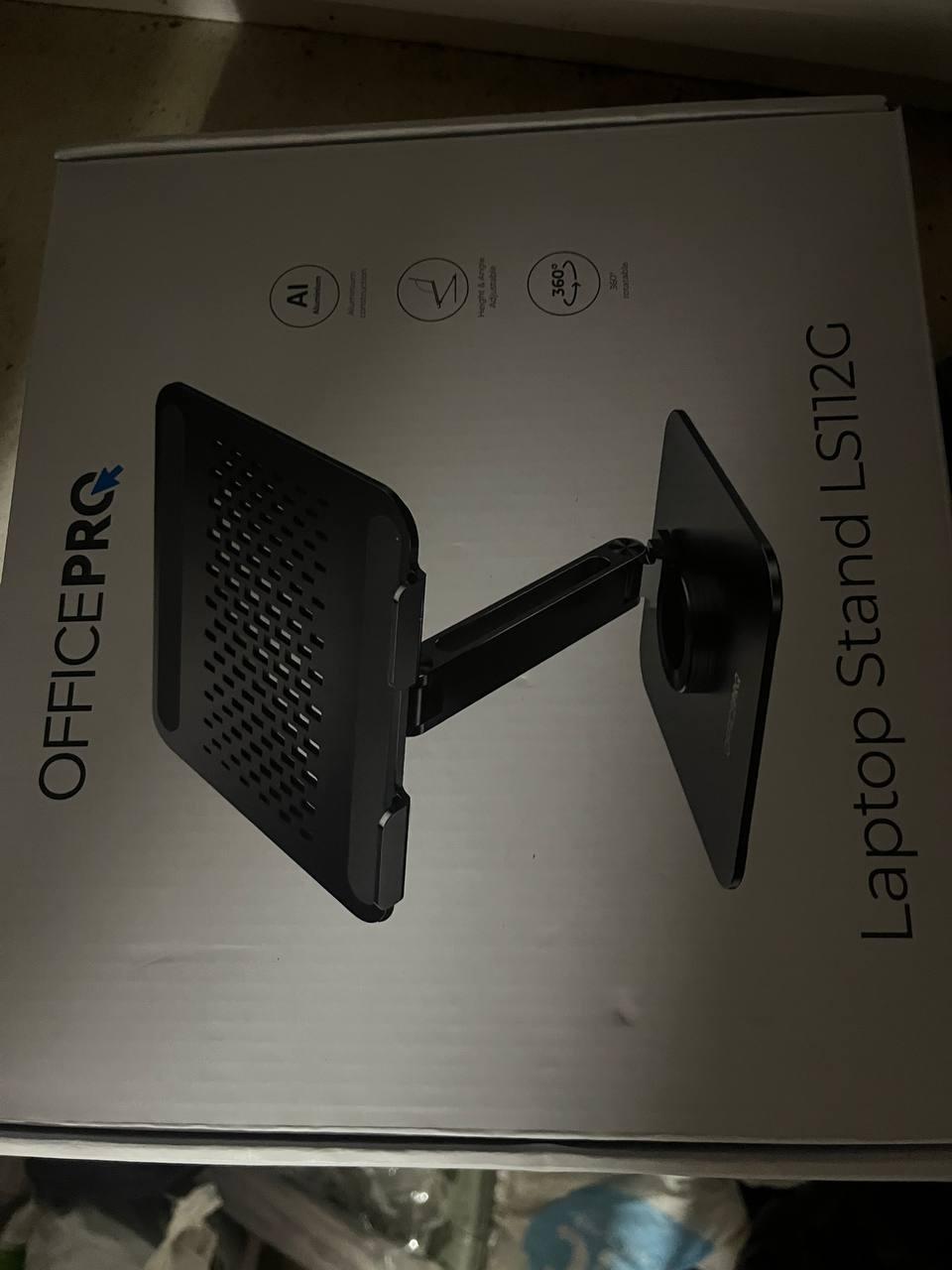 Подставка для ноутбука OfficePro (LS112G) в реальных условиях использования от пользователя Александр.