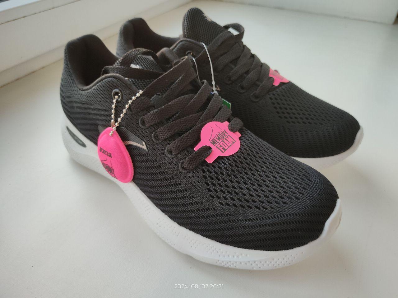 Кроссовки женские демисезонные Joma CCORLS2401 р.36 черные в реальных условиях использования от пользователя Александр.