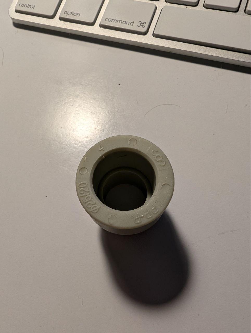 Муфта Prawtech редукционная PP-R O25 x 20 мм в реальных условиях использования от покупателя Кирилл.