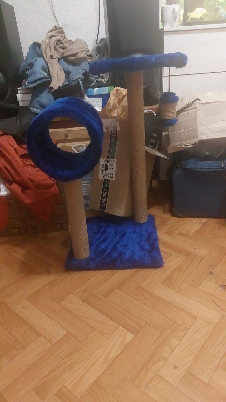 Когтеточка ФанКот Омега Синий (0018/1) в реальных условиях использования от пользователя Viktoria.