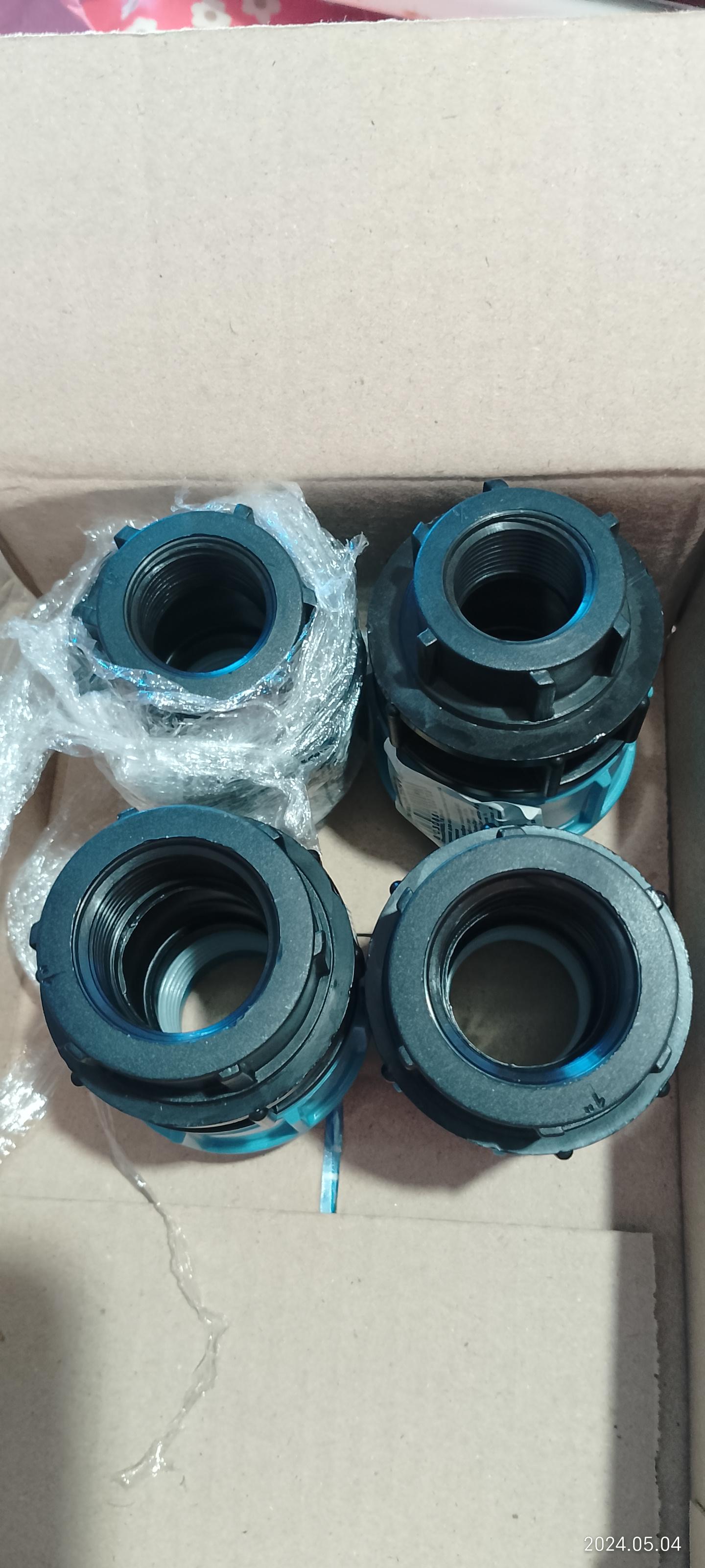 Муфта с резьбой Unidelta ПЭ-ст 25х1/2" PN 16 внутренняя резьба в реальных условиях использования от покупателя Богдан.