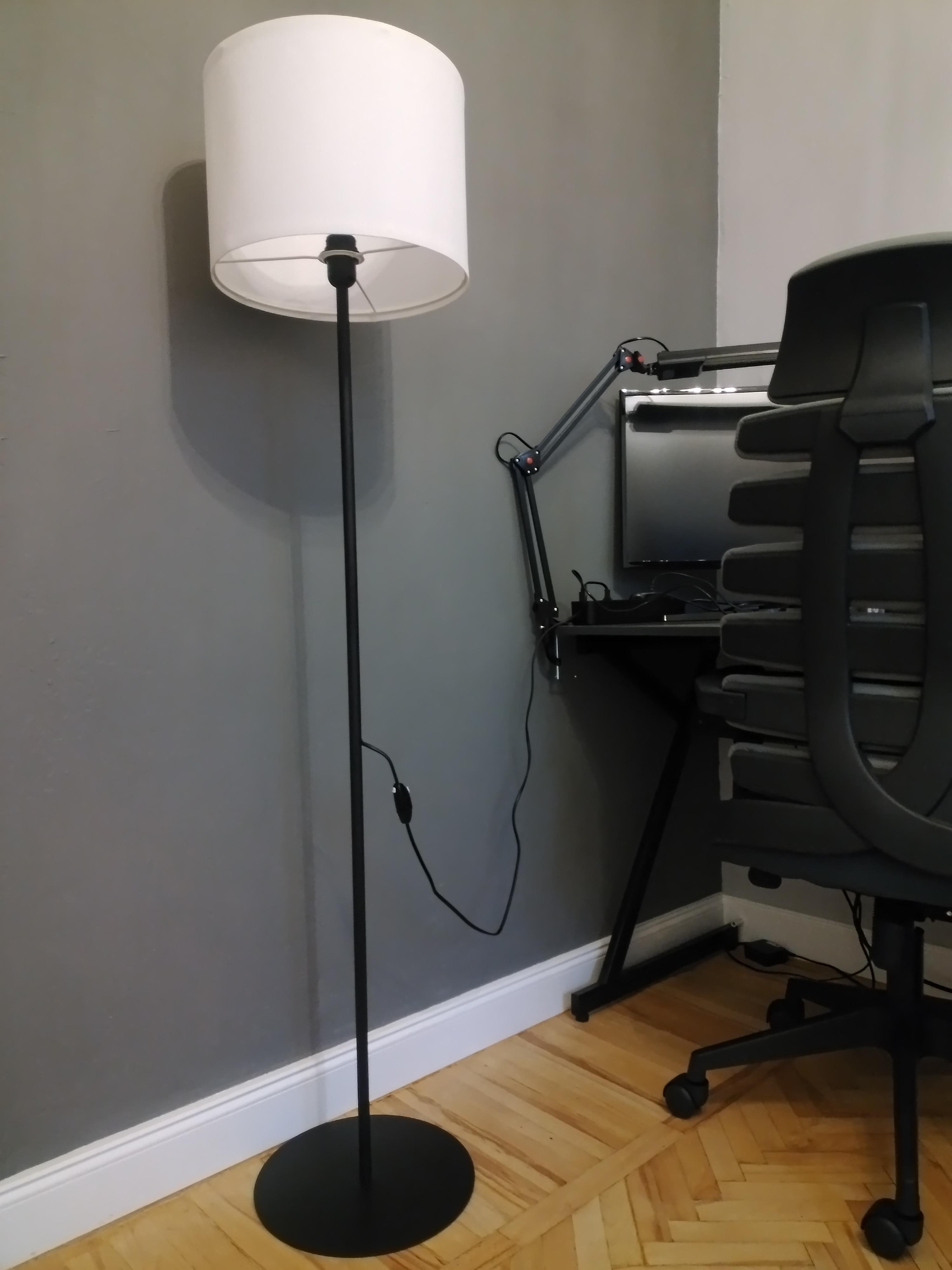 Основа торшера TK Lighting E27 черный 5999 в реальных условиях использования от покупателя Олена (знов).