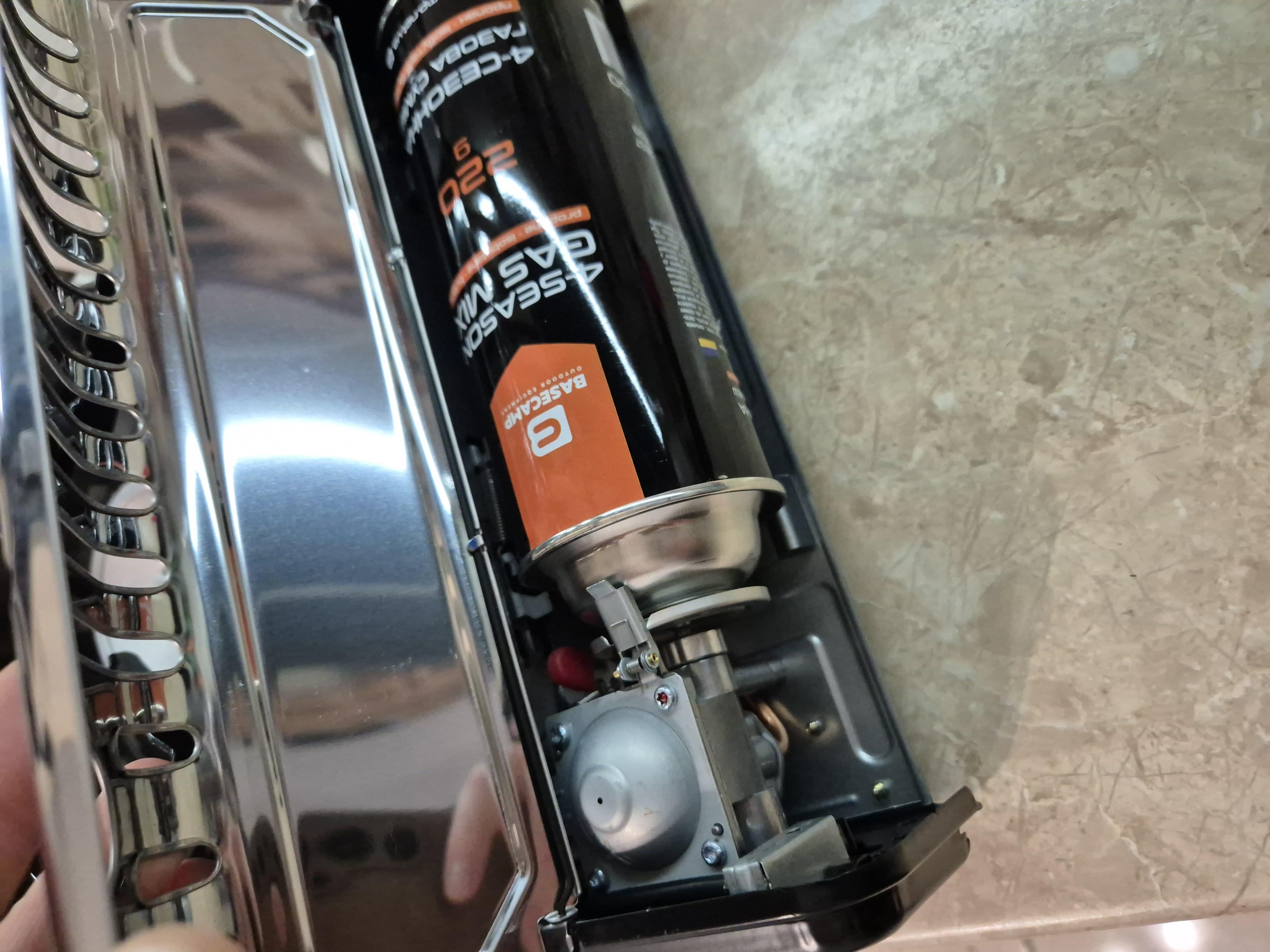 Плитка газовая BaseCamp Camping Stove (BCP 51100) в реальных условиях использования от покупателя Николай.