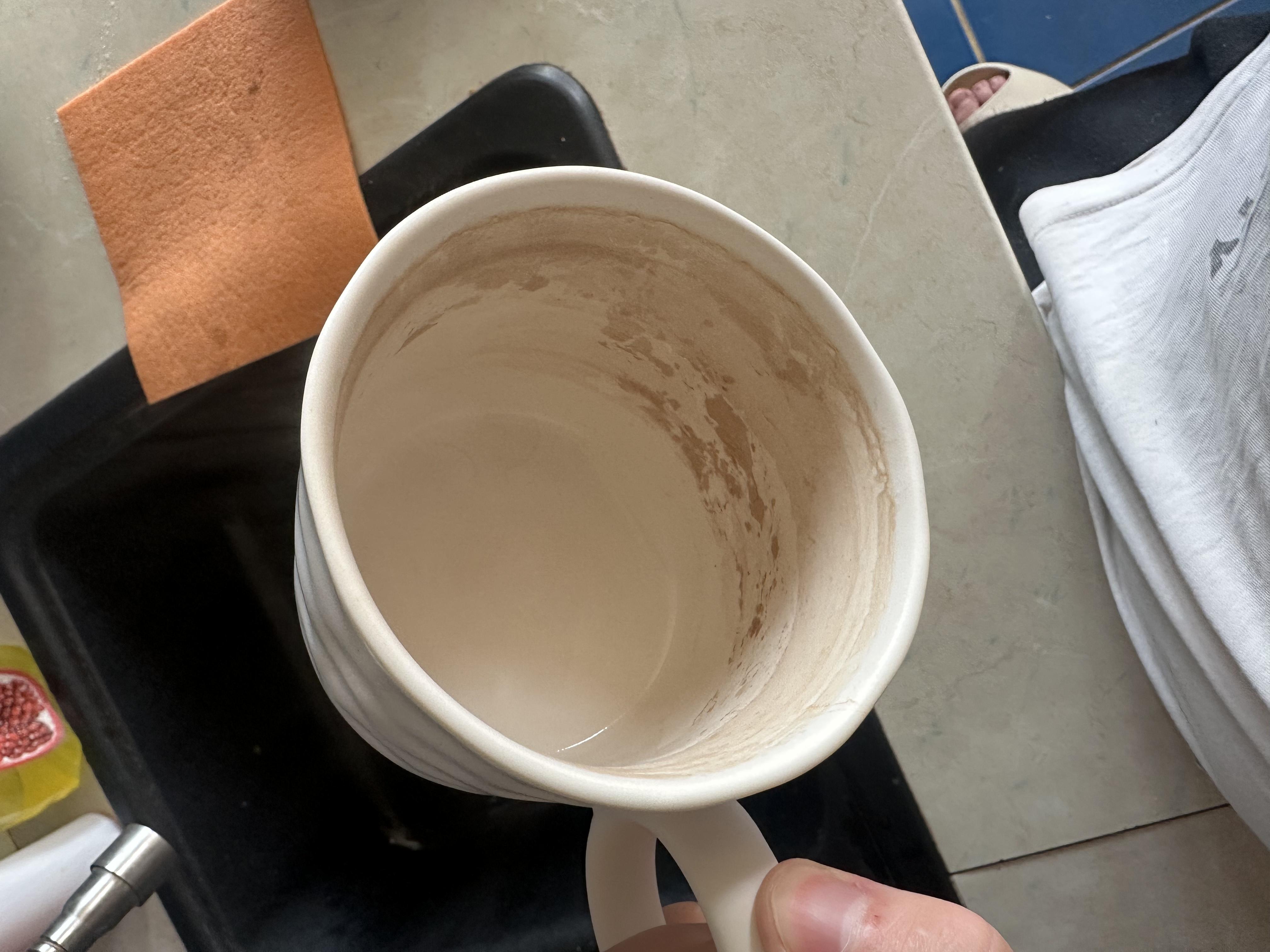 Чашка Fiora Hoop 400 мл White 93D-040-M в реальных условиях использования от пользователя Максим.