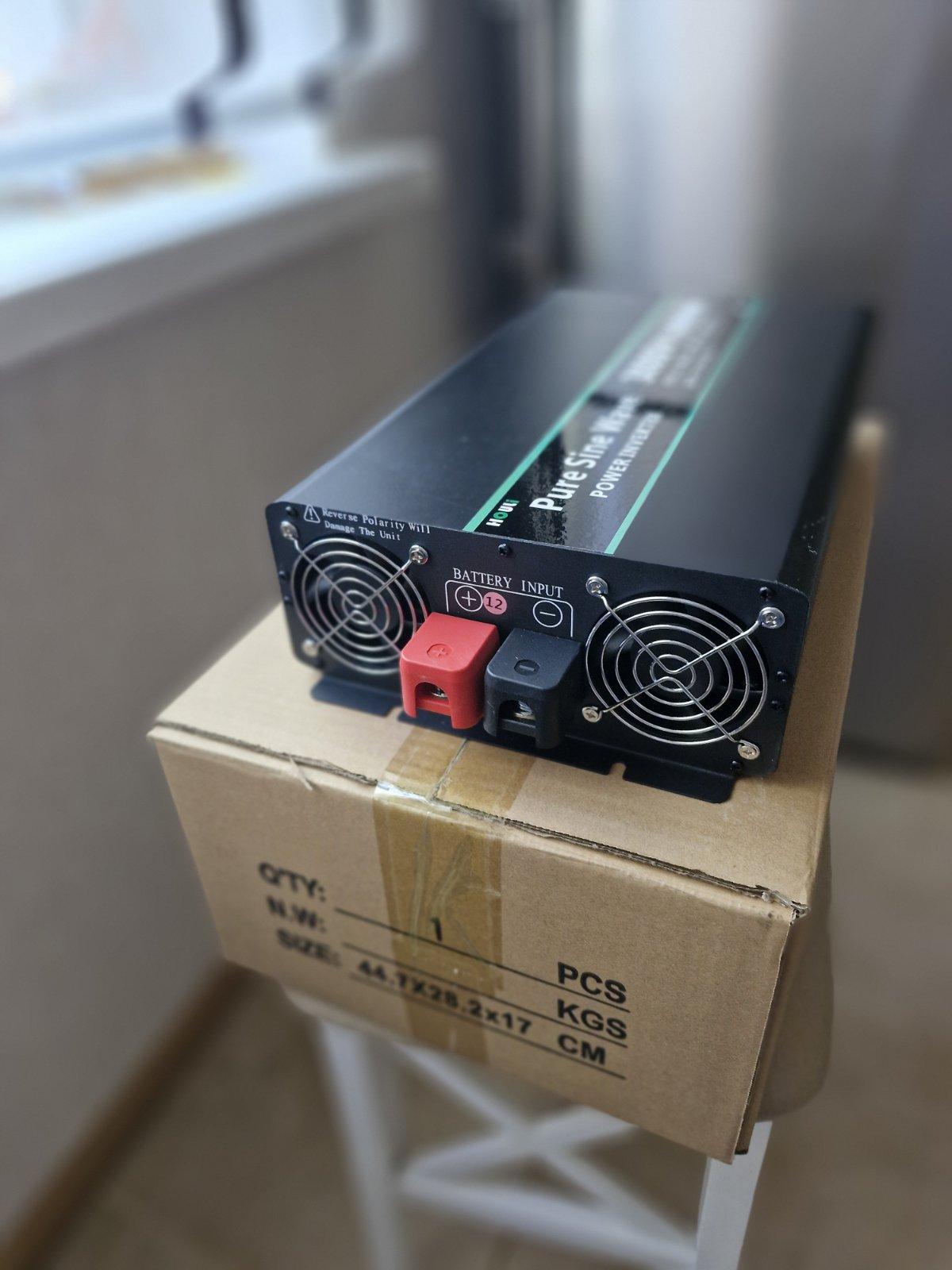 Инвертор с чистой синусоидой 6000W 12-220V (101136) в реальных условиях использования от пользователя Володимир.