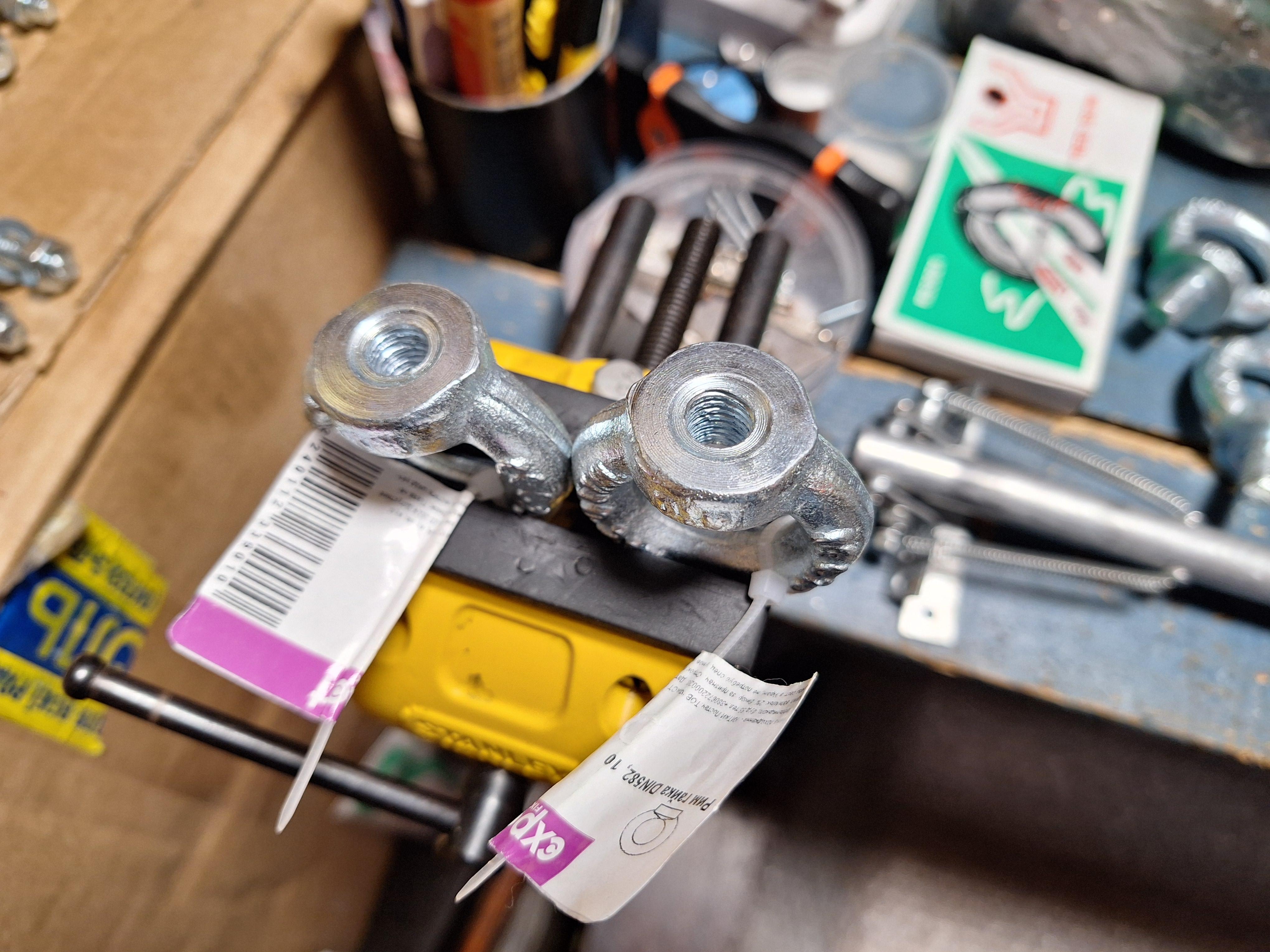 Рим-гайка М10 DIN582 у реальних умовах використання від покупця Сергій.