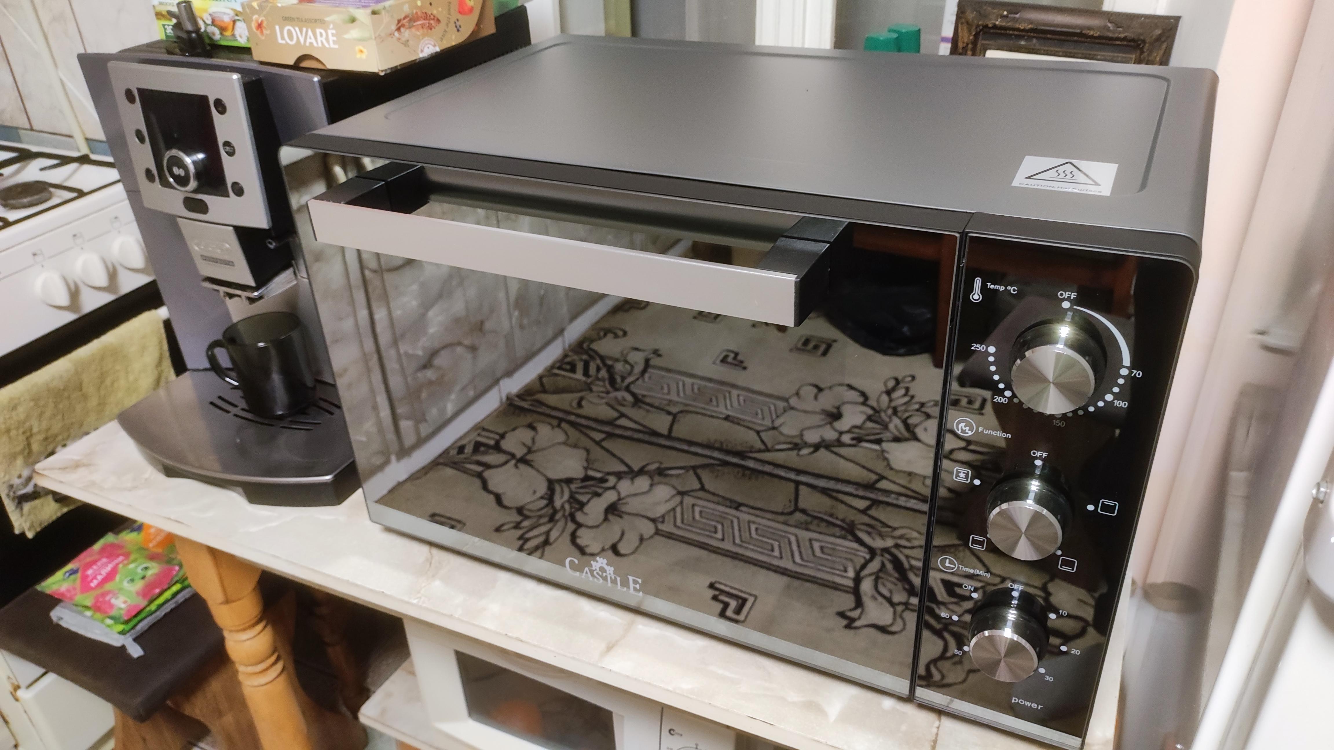 Электрическая печь Castle CPE-45H в реальных условиях использования от пользователя Василь.