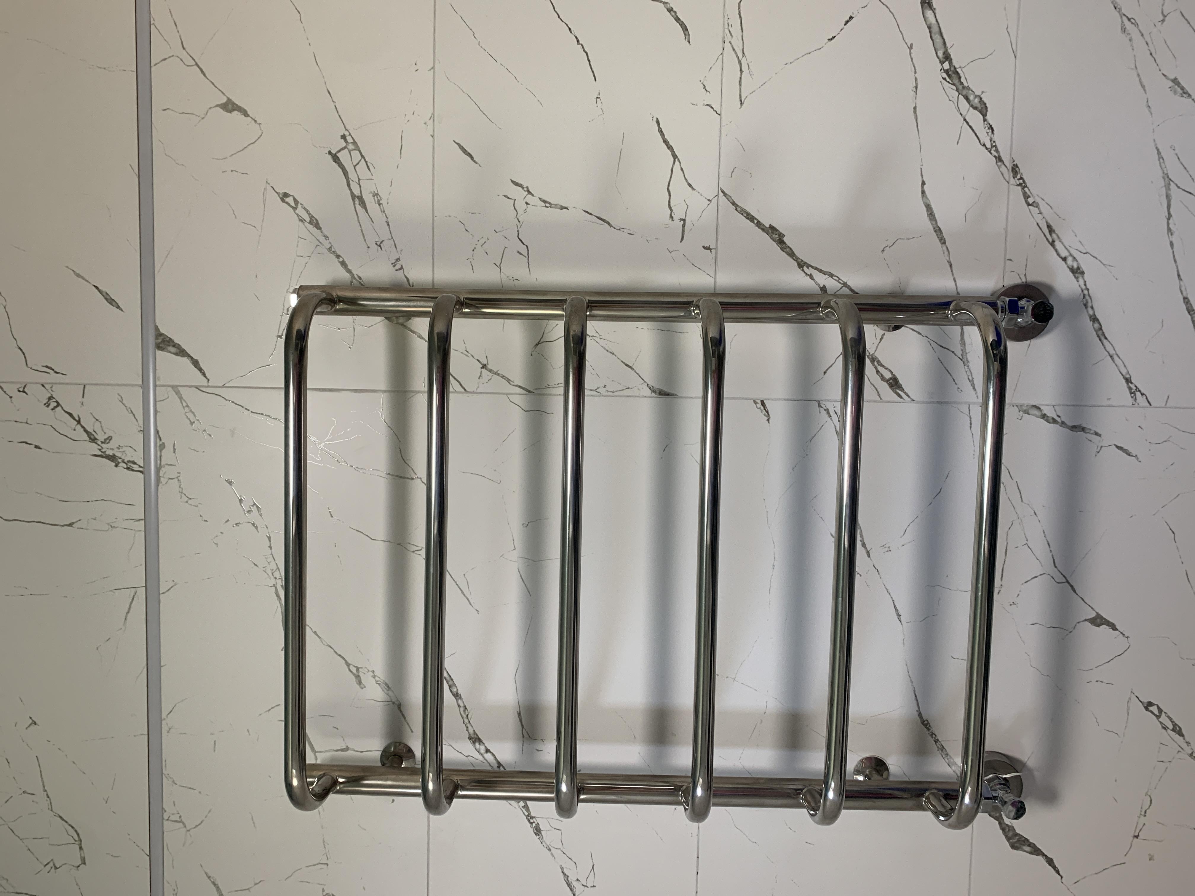 Полотенцесушитель водяной SL Стандарт 700х500 мм П6 Нержавеющая сталь в реальных условиях использования от покупателя Андрій.