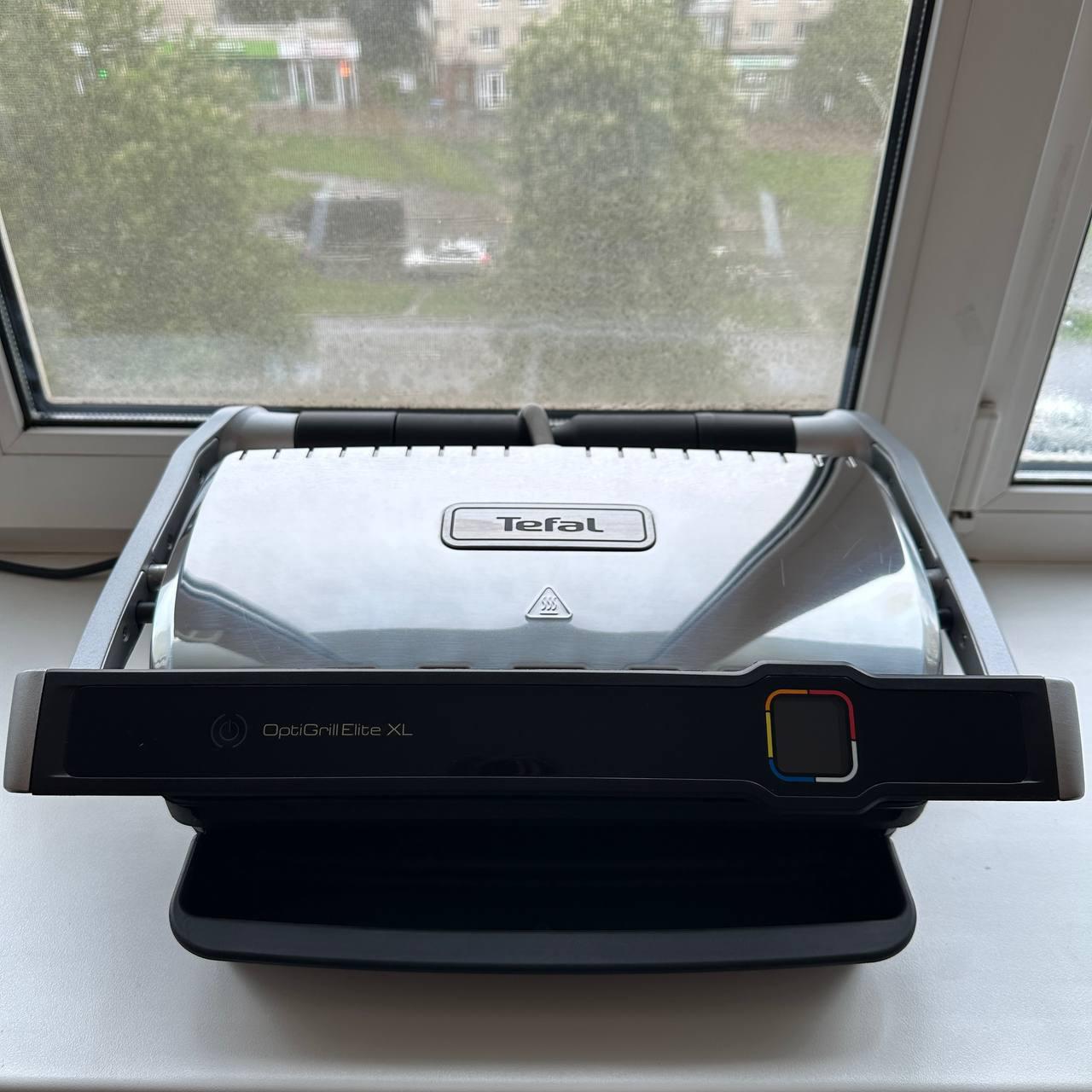 Гриль-барбекю Tefal OptiGrill Elite XL GC760D30 в реальных условиях использования от пользователя Андрій Семчук.