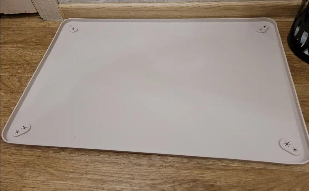 Лоток під пелюшку для собак KALYU 60х40 см Сірий (lotok.60x40.grey) у реальних умовах використання від покупця Дмитро.