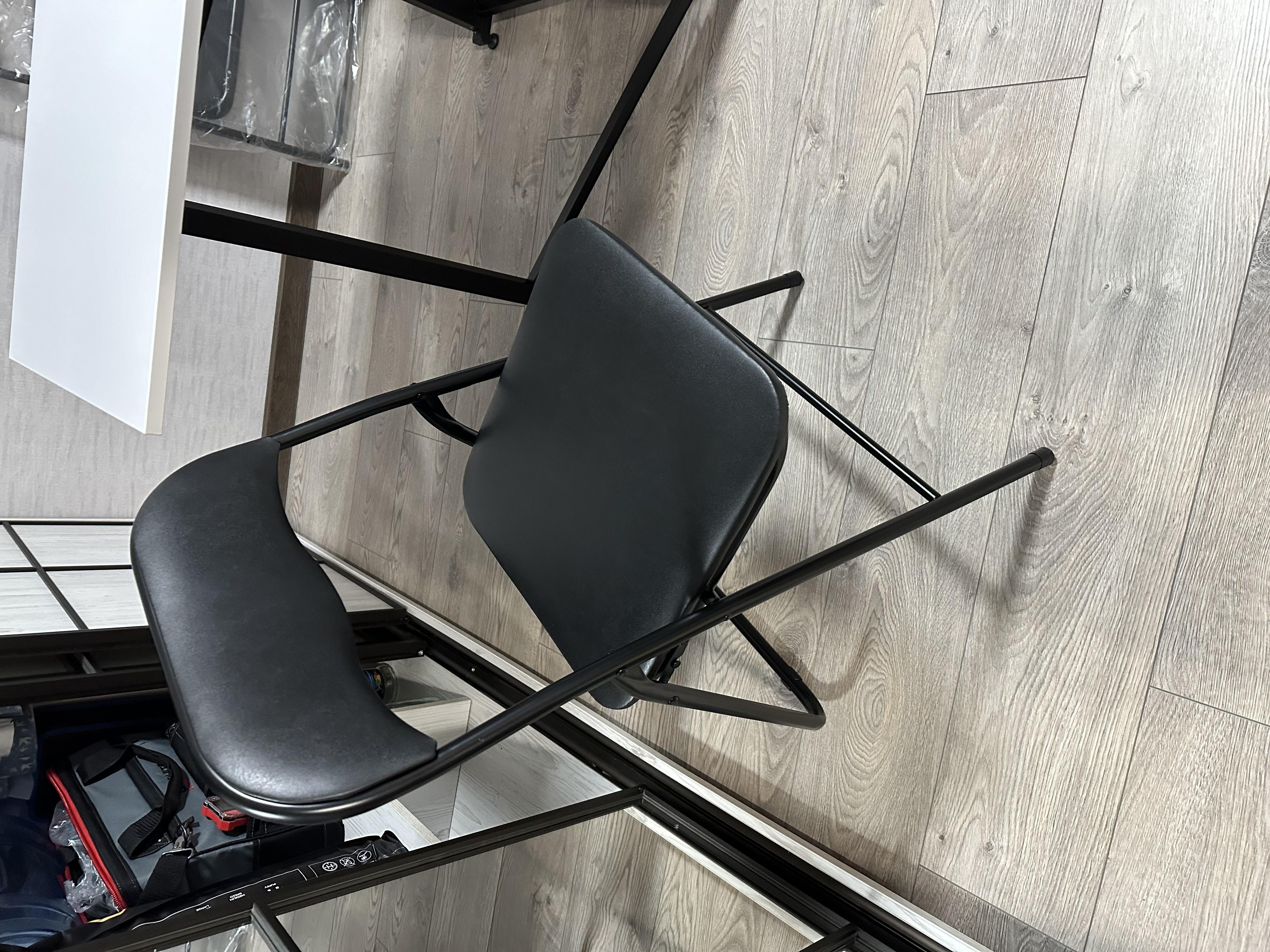 Стул обеденный UP! (Underprice) раскладной Simply черный / черный в реальных условиях использования от покупателя Роман.