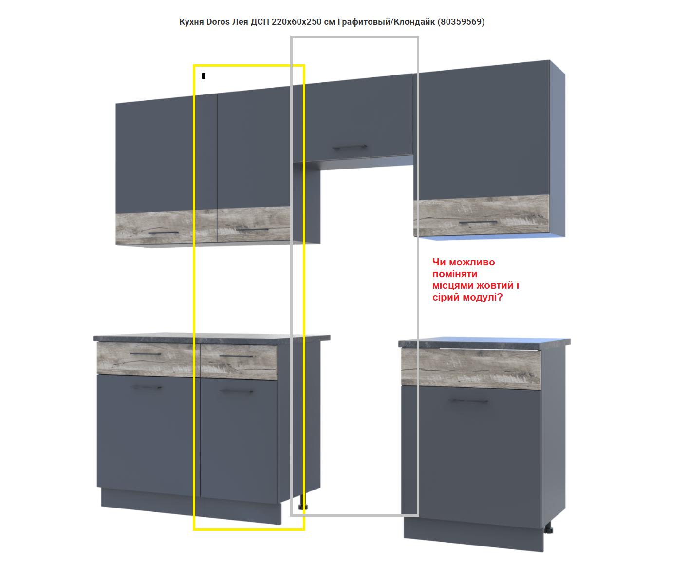 Фото: Кухня Doros Лея ДСП/вставки скло 220х60х250 см Білий/Cонома (80359337), надіслане користувачем Богдан Кухня Doros Лея ДСП/вставки скло 220х60х250 см Білий/Cонома (80359337) у реальних умовах використання від користувача Богдан.