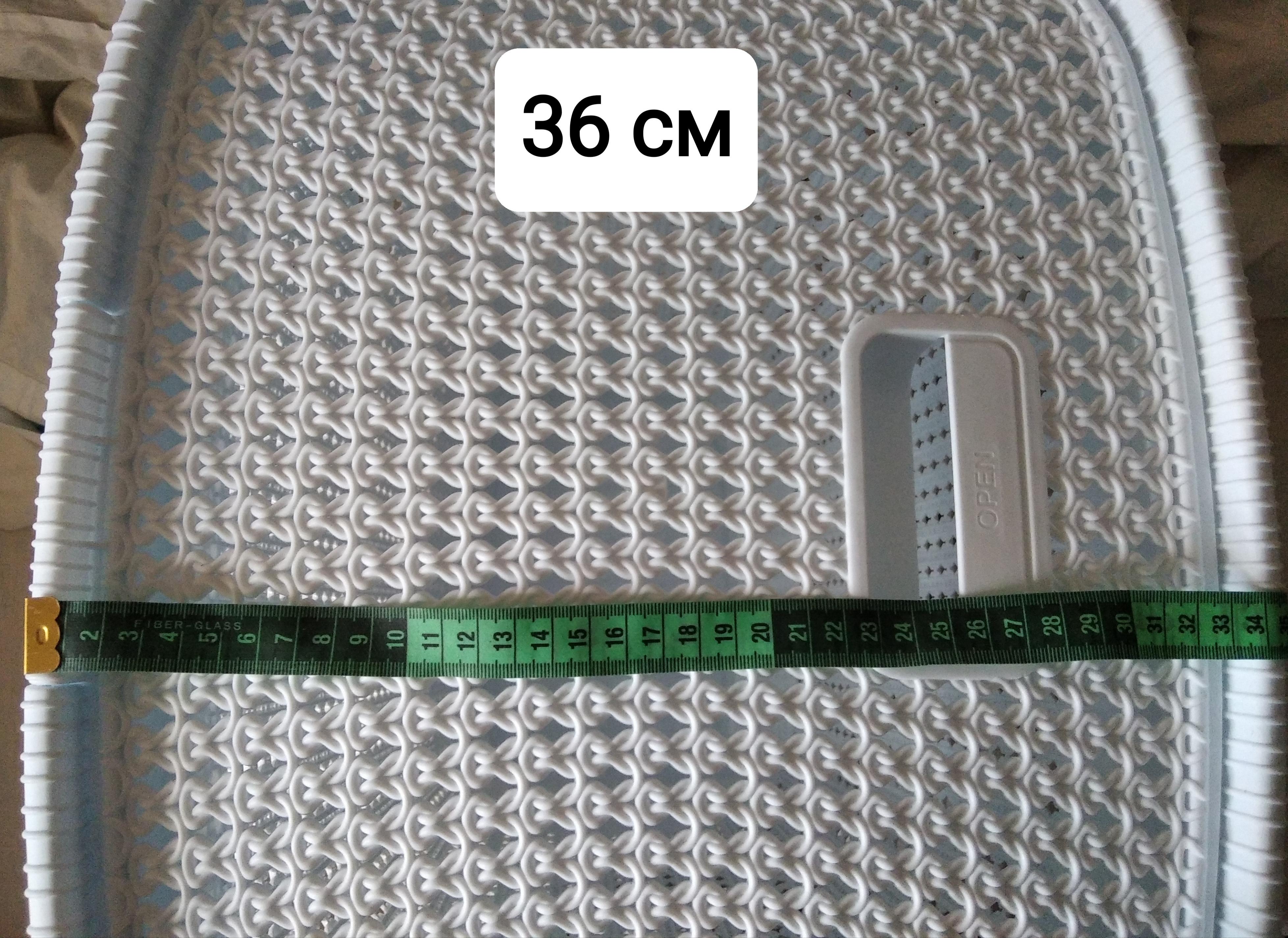 Корзина для белья RIO KNIT 439х357х583 мм 65 л белый в реальных условиях использования от пользователя Марія.