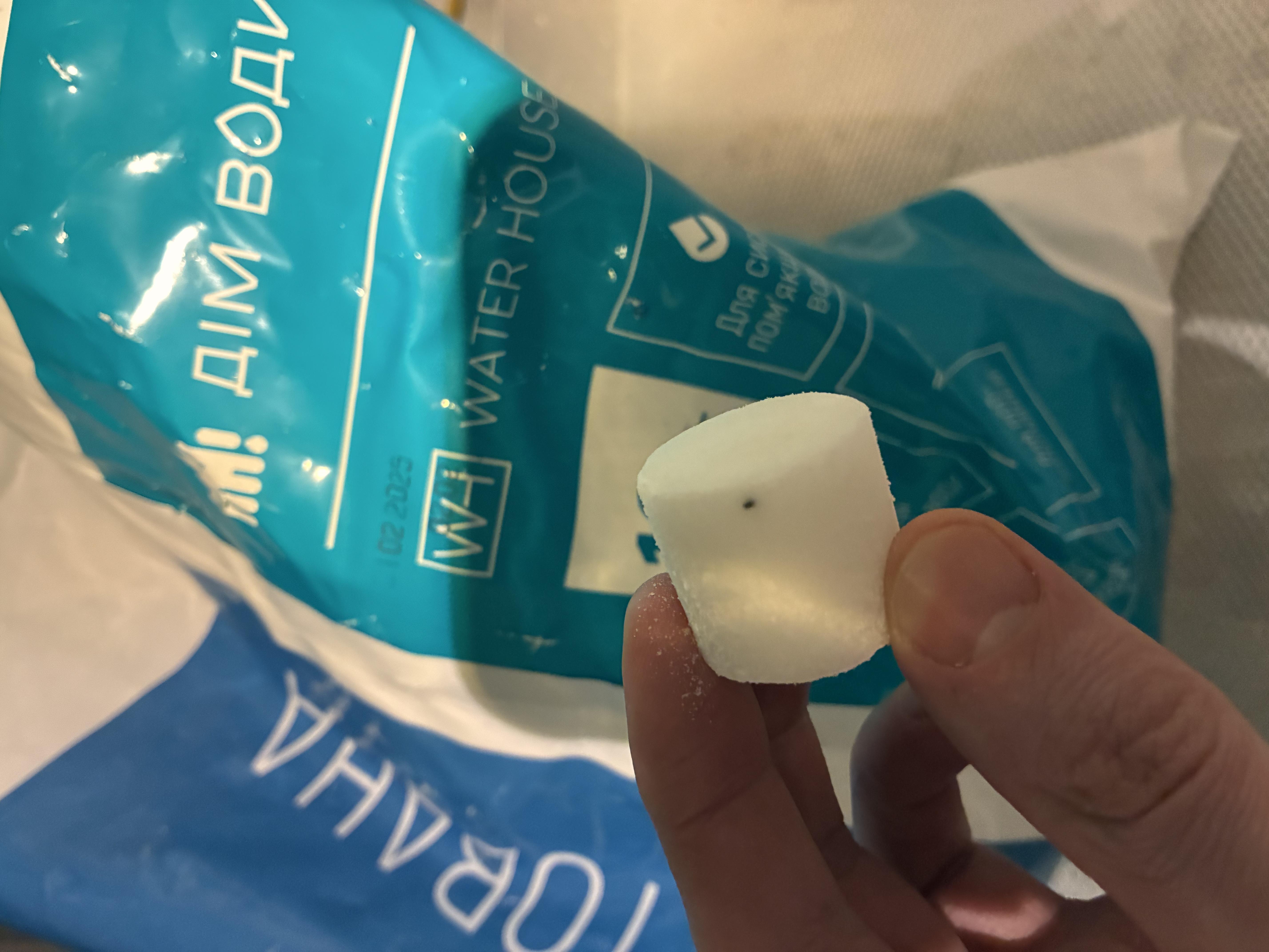 Сіль таблетована Water House ДІМ ВОДИ (99,65%) 10 кг у реальних умовах використання від користувача Ярослав.