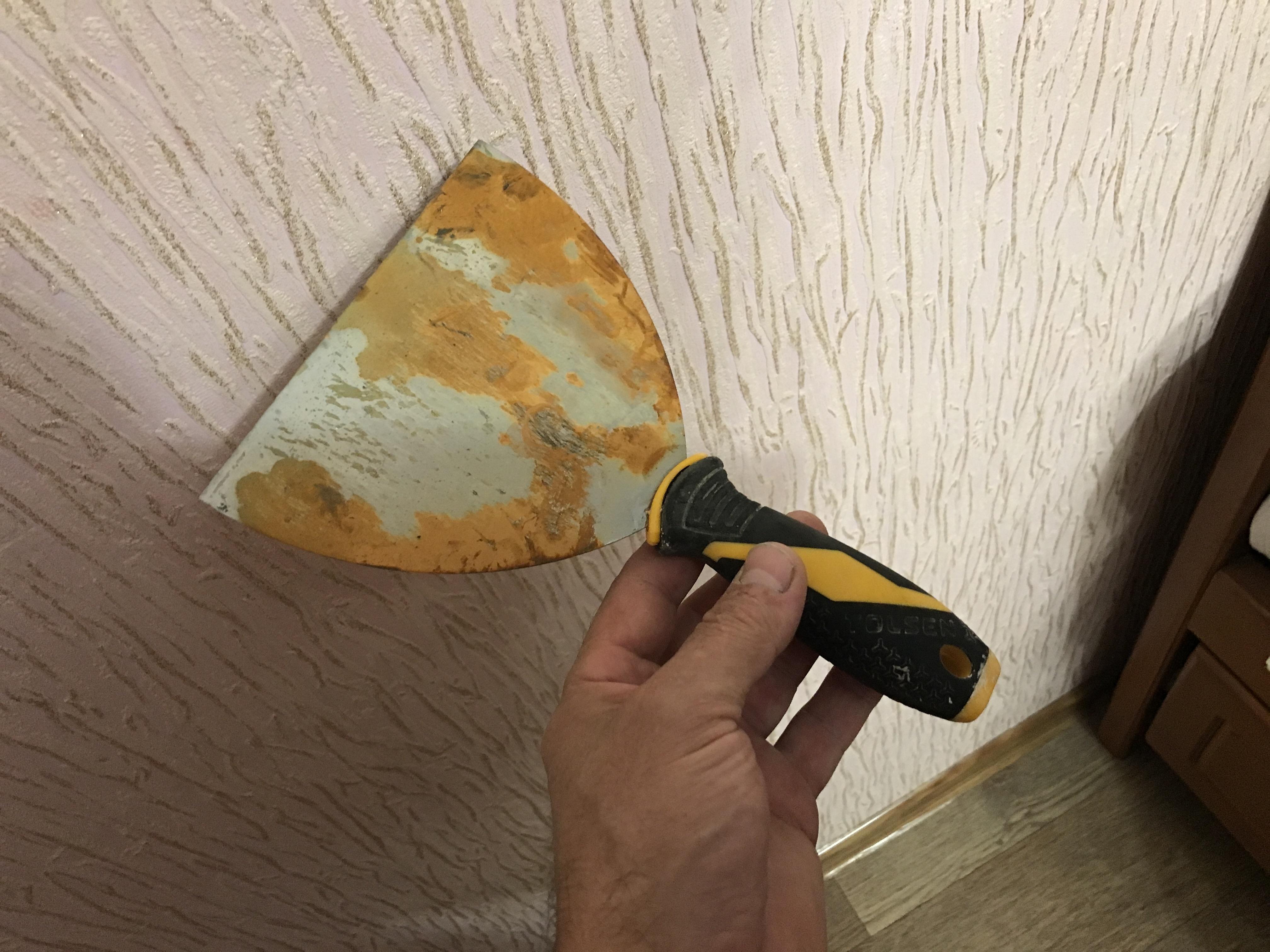 Шпатель 150 мм малярний Tolsen 40018 у реальних умовах використання від користувача Олег.