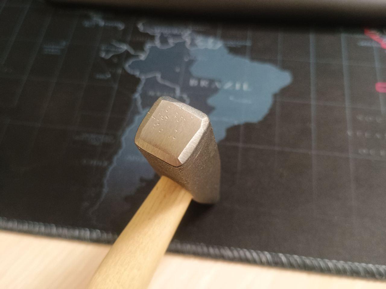 Молоток слесарный Expert 100 г ET-MH0100 в реальных условиях использования от покупателя Андрій.