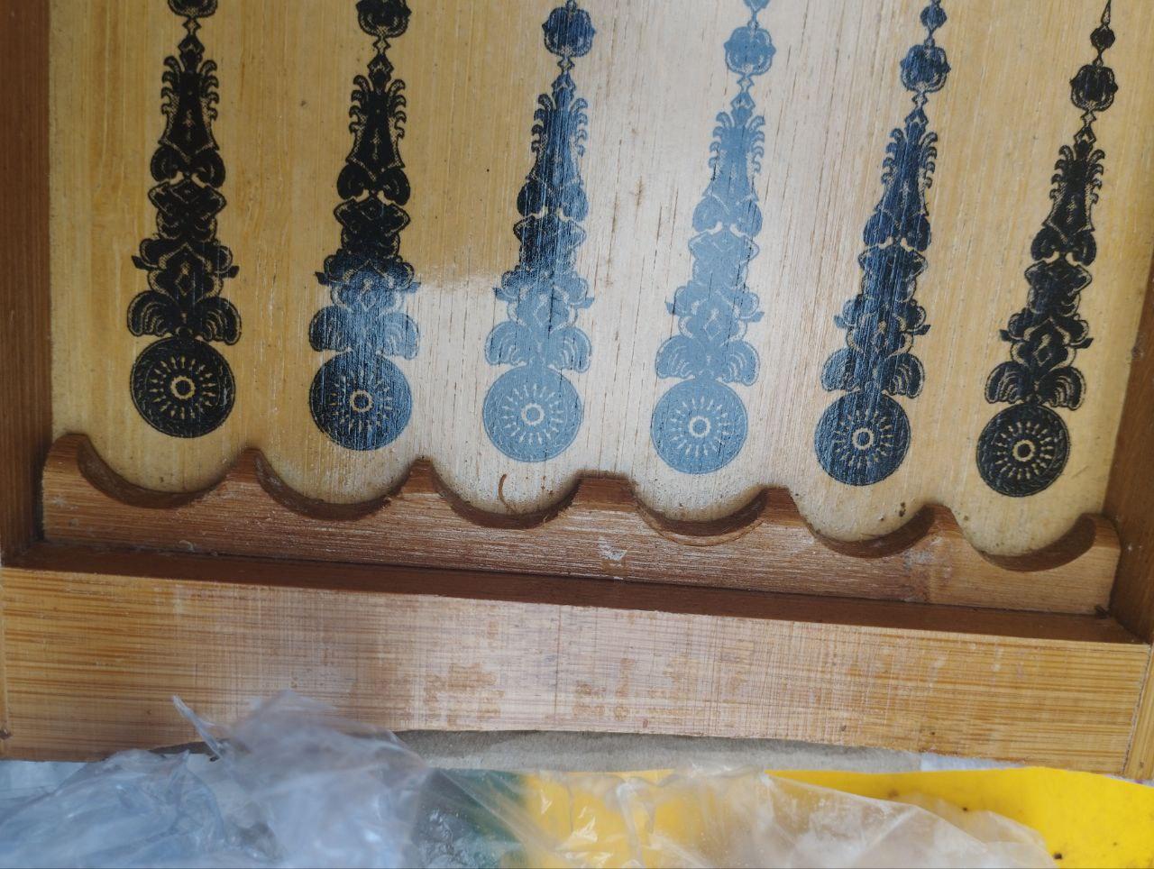 Фото: Нарди з шахами бамбукові "Баку" (1979076690), надіслане користувачем Данило Нарди з шахами бамбукові "Баку" (1979076690) у реальних умовах використання від користувача Данило.