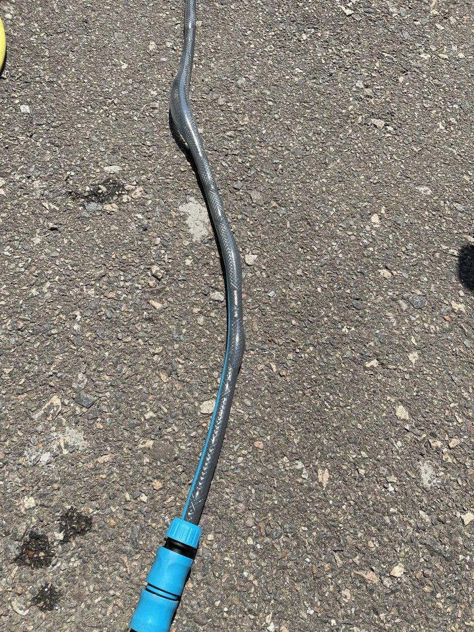 Садовый шланг Klever 1/2" 20 м в реальных условиях использования от пользователя Александр.