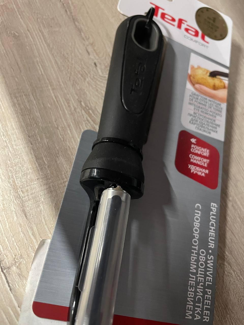 Фото: Овощечистка Tefal Comfort 1298114, отправлено пользователем Ірина Денькович Овощечистка Tefal Comfort 1298114 в реальных условиях использования от пользователя Ірина Денькович.