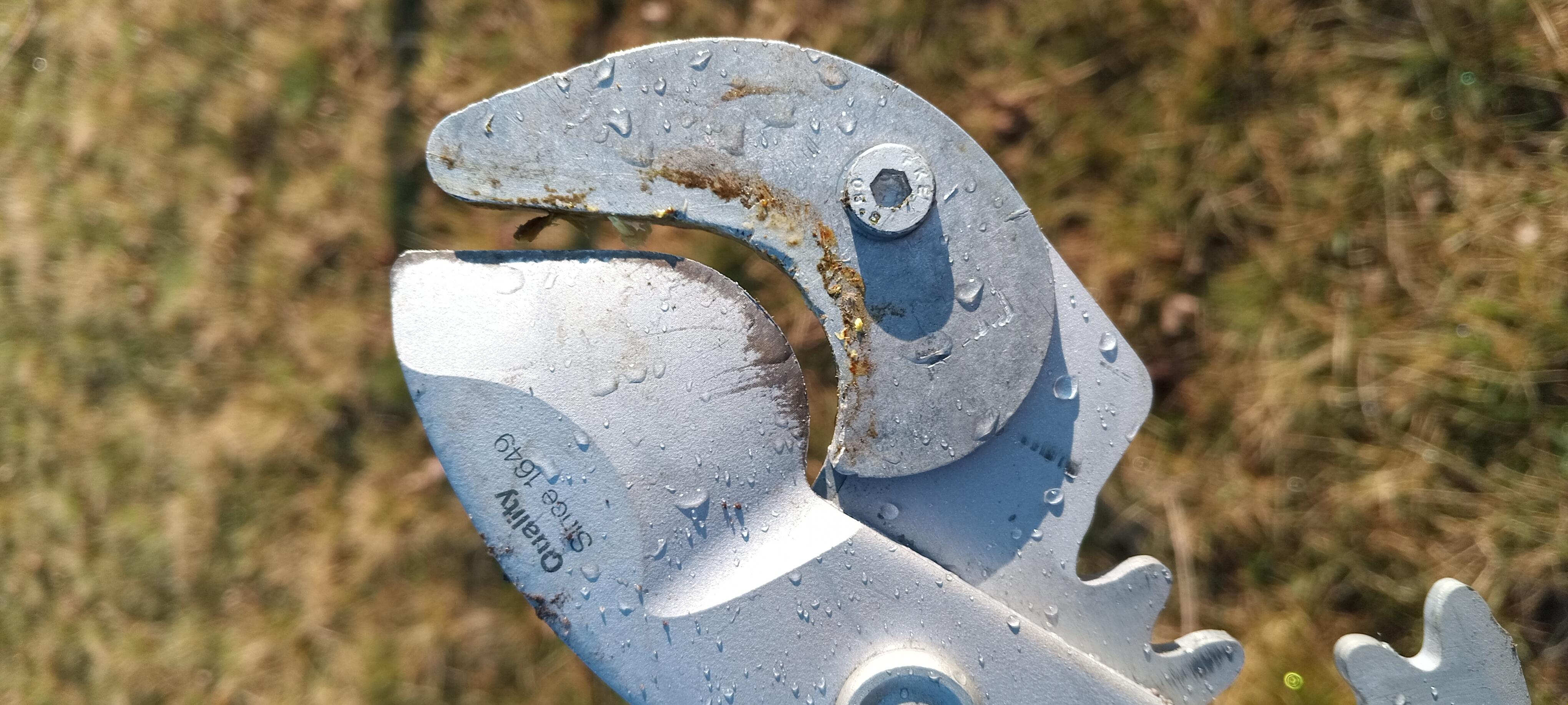 Фото: Сучкорез Fiskars Quantum L109, отправлено пользователем Юрій Сучкорез Fiskars Quantum L109 в реальных условиях использования от пользователя Юрій.