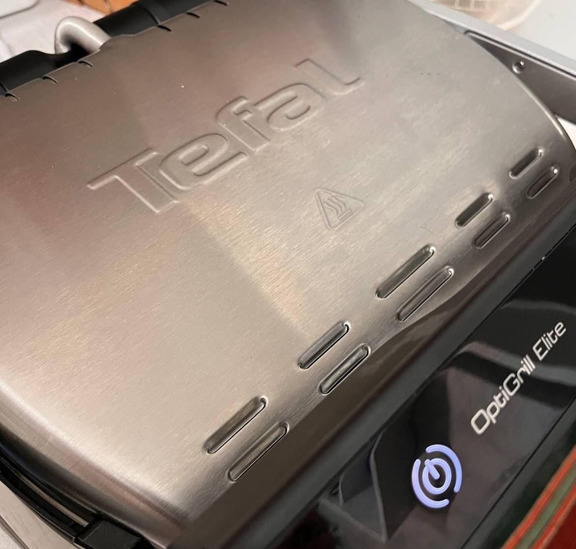 Гриль-барбекю Tefal OptiGrill Elite GC750D30 в реальных условиях использования от пользователя Юлія Хміль.
