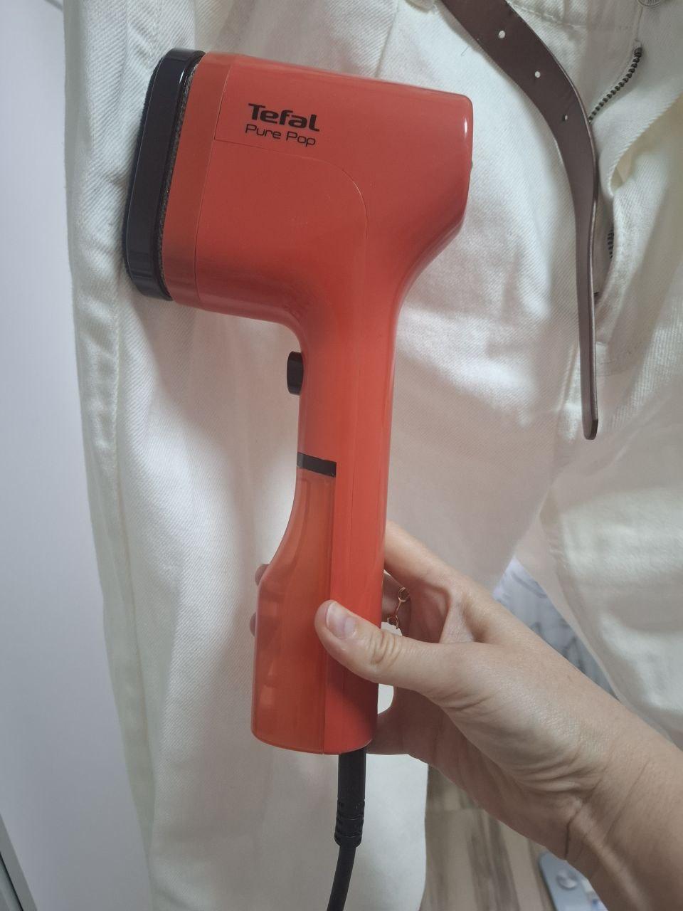 Фото: Отпариватель ручной Tefal Pure Pop DT2022E1, отправлено пользователем Інна Дорош Отпариватель ручной Tefal Pure Pop DT2022E1 в реальных условиях использования от пользователя Інна Дорош.