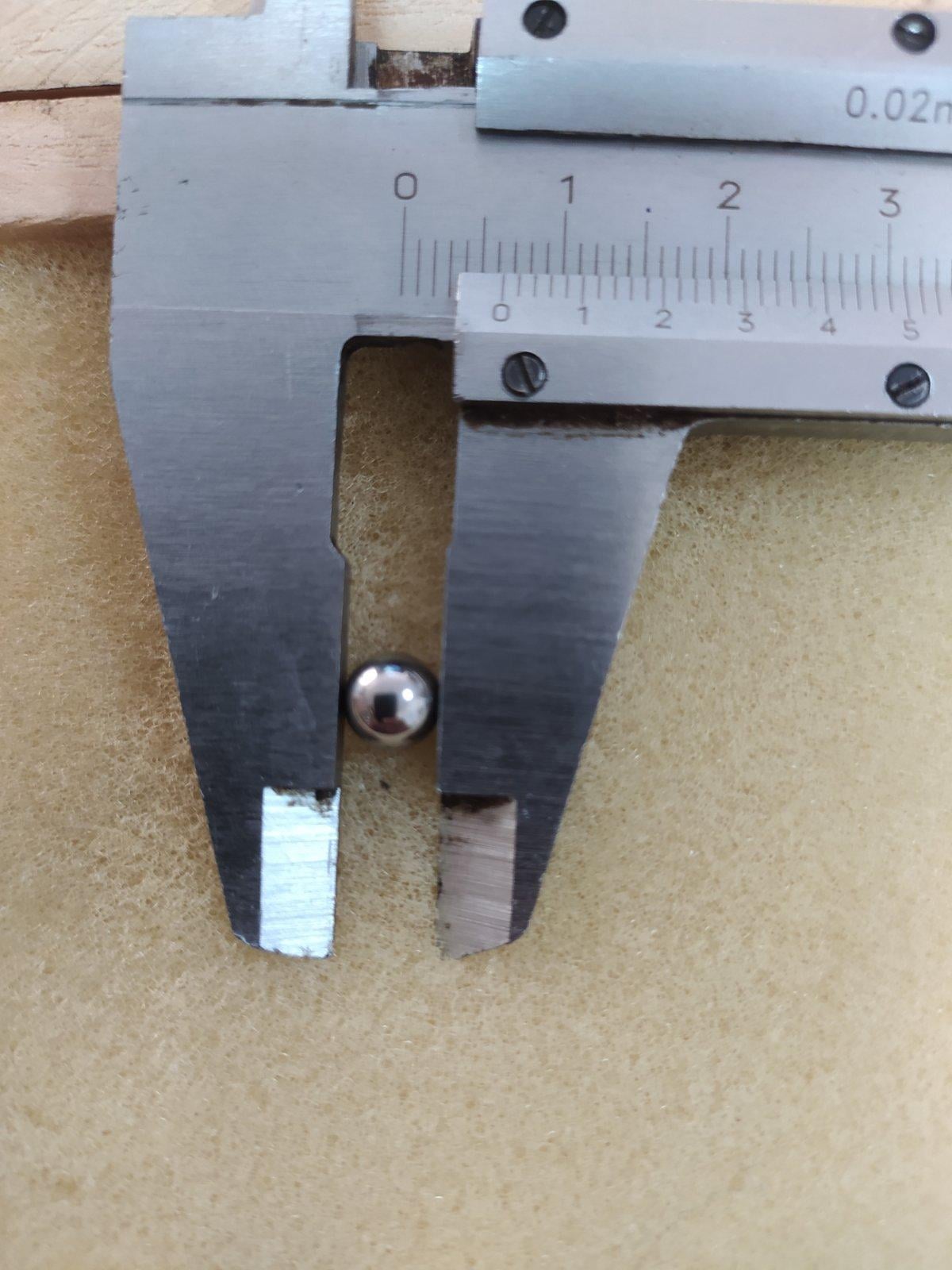 Шарики для подшипников 6 мм 100 шт. в реальных условиях использования от покупателя Ігор Терещенко.