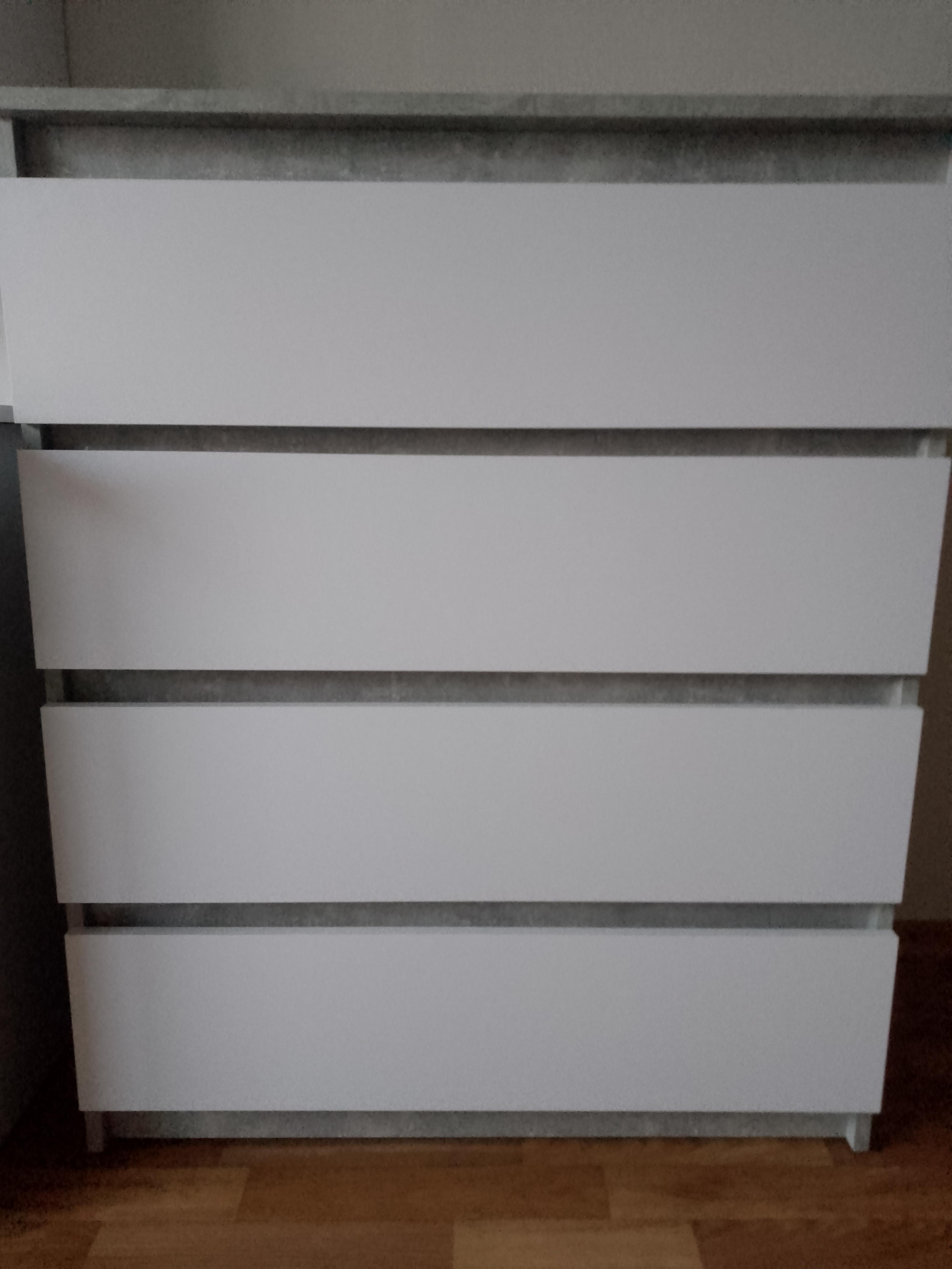 Комод на 4 ящика без ручек FT-215 800х400х1000 мм Венге Магия/Белый в реальных условиях использования от покупателя Ірина.