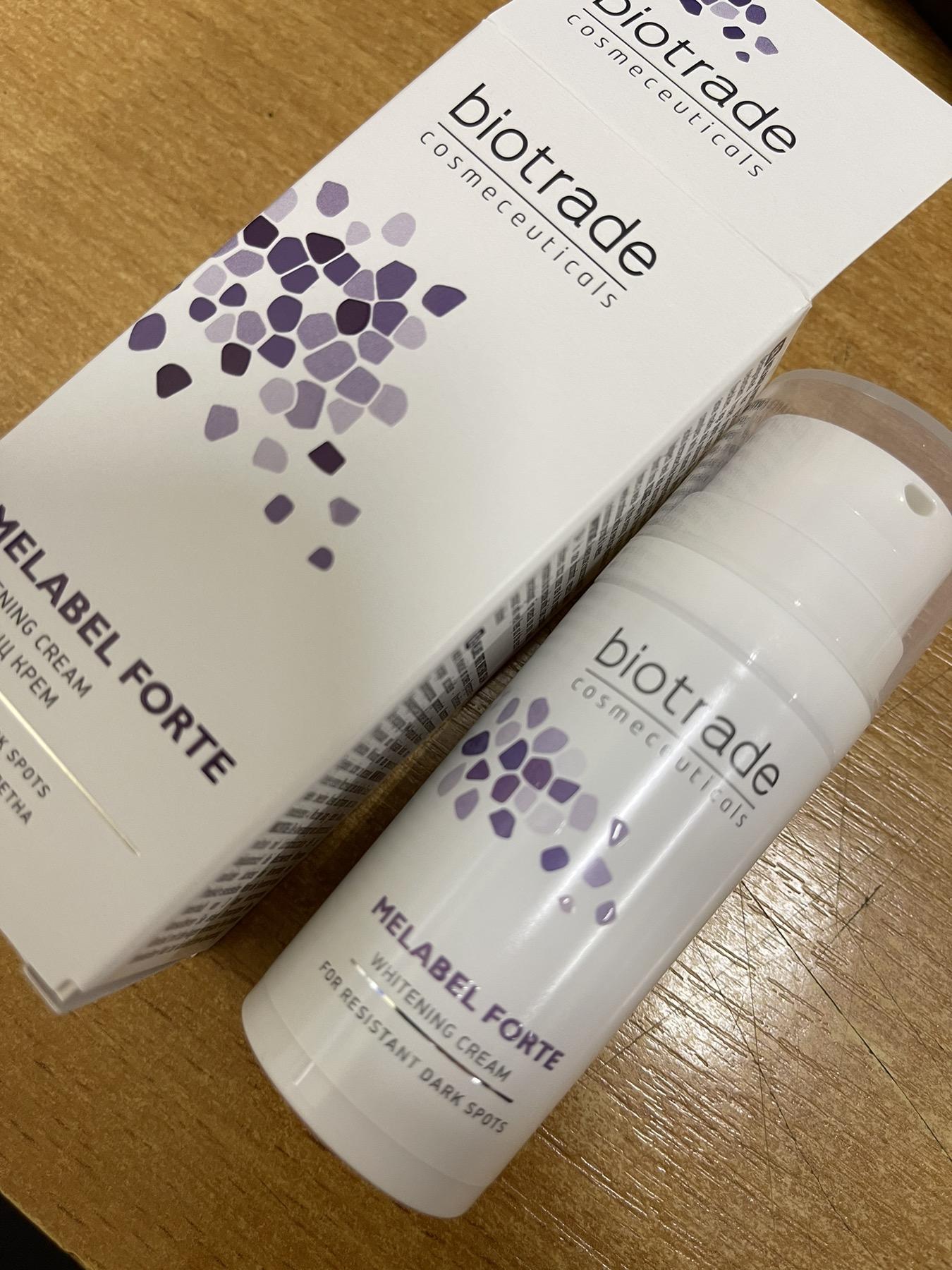 Фото: Крем усиленного действия для кожи с стойкой гиперпигментацией Biotrade MELABEL отбеливающий 30 мл (19481563), отправлено пользователем Ксенія Крем усиленного действия для кожи с стойкой гиперпигментацией Biotrade MELABEL отбеливающий 30 мл (19481563) в реальных условиях использования от пользователя Ксенія.