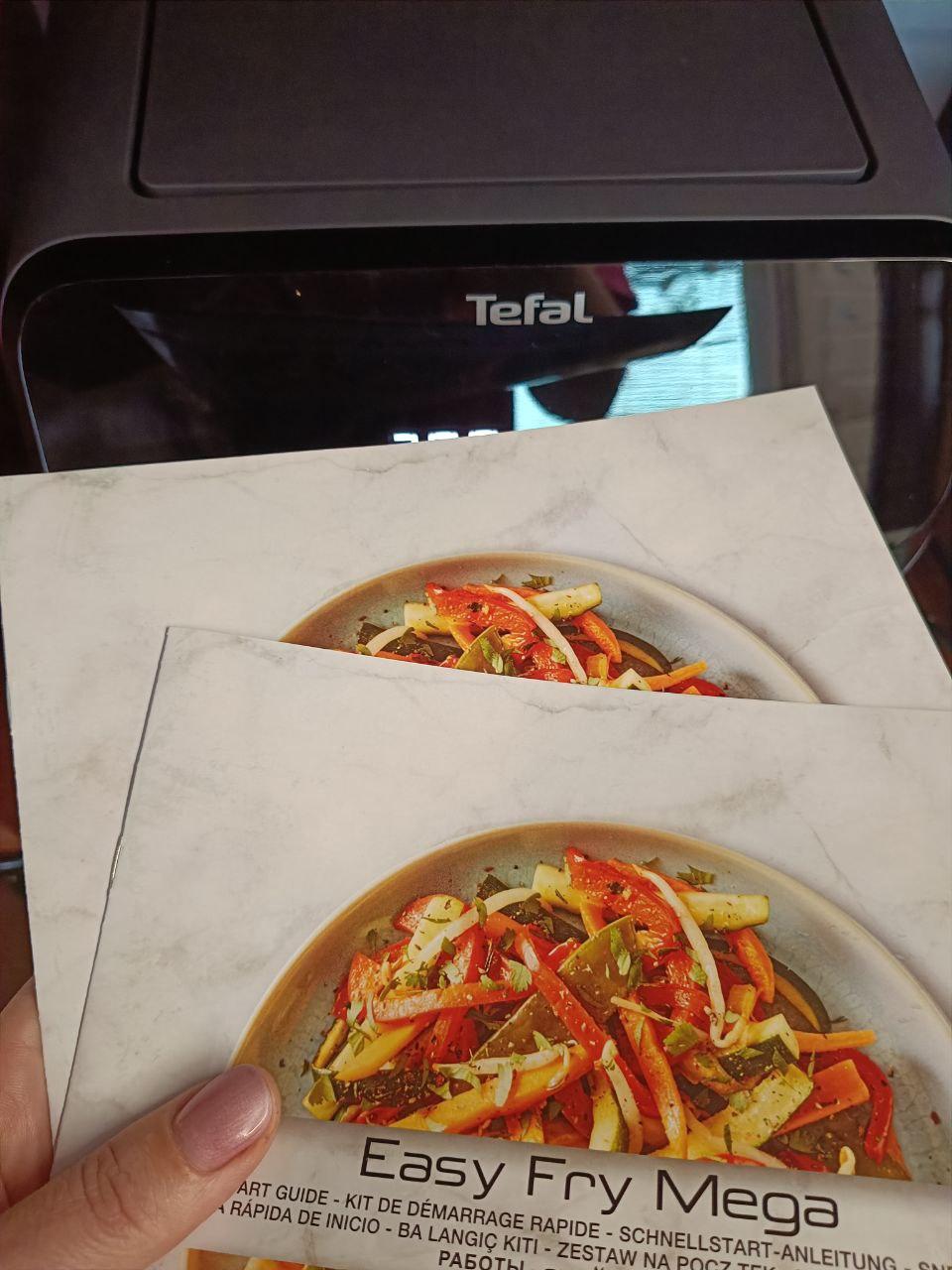 Мультипечь Tefal Easy Fry Mega EY855BE0 в реальных условиях использования от пользователя Анна Адаменко.