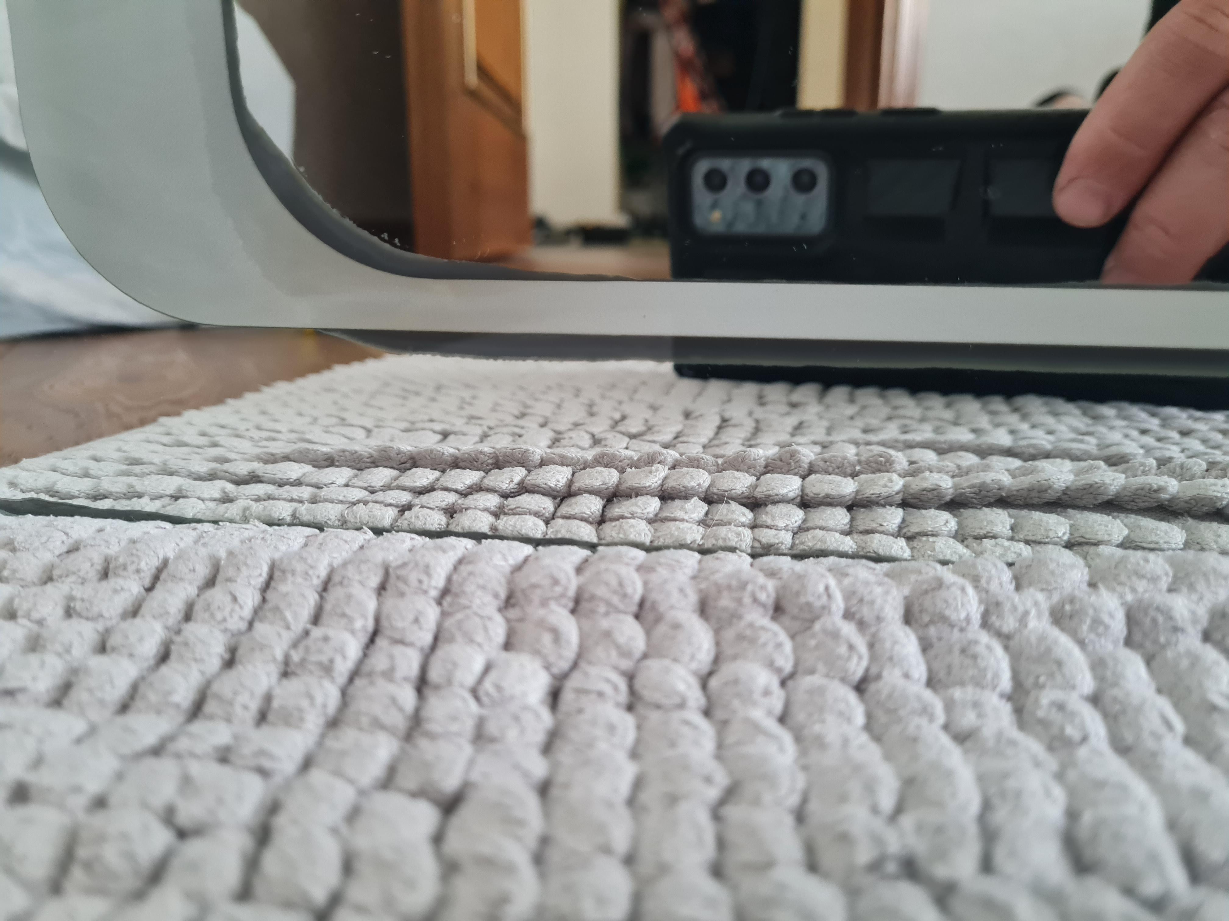 Зеркало Aqua Rodos Омега 80х70 см в реальных условиях использования от пользователя Андрей.