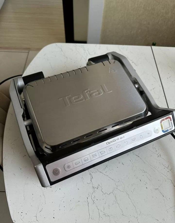 Гриль-барбекю Tefal OptiGrill 4in1 GC774D30 в реальных условиях использования от пользователя Василина Мохун.