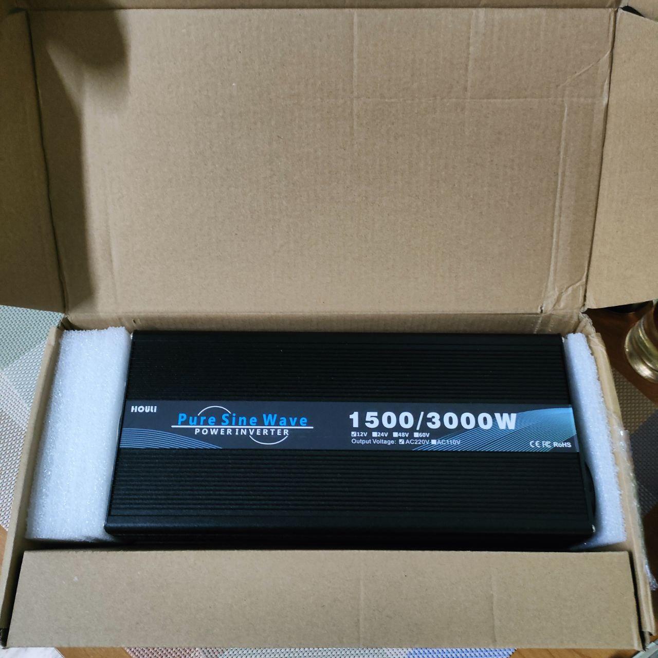 Инвертор с чистой синусоидой 6000W 12-220V (101136) в реальных условиях использования от пользователя Костянтин.