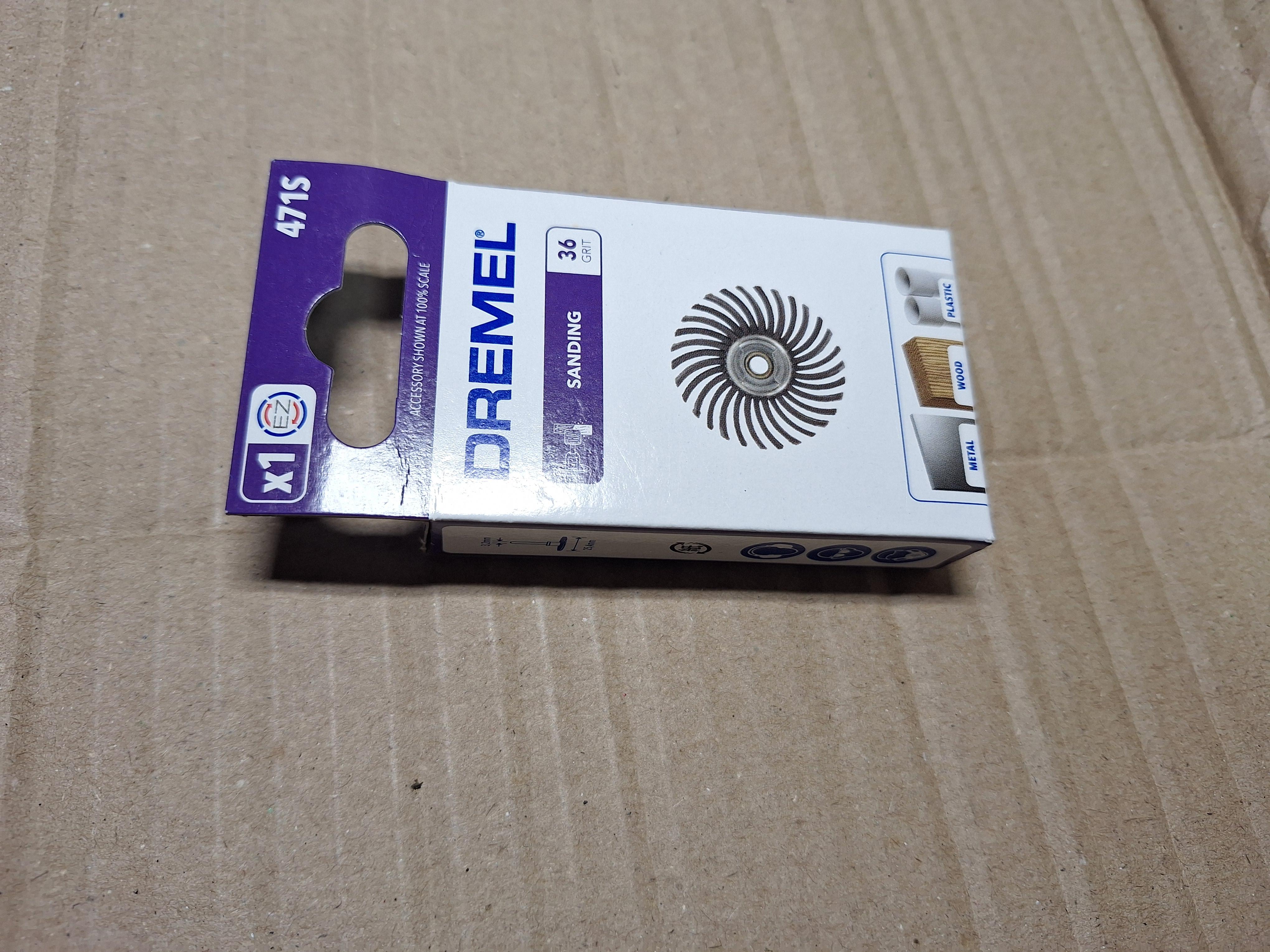 Щетка абразивная Dremel EZ SPEEDCLIC SC471 2615S471JA в реальных условиях использования от пользователя Сергій.