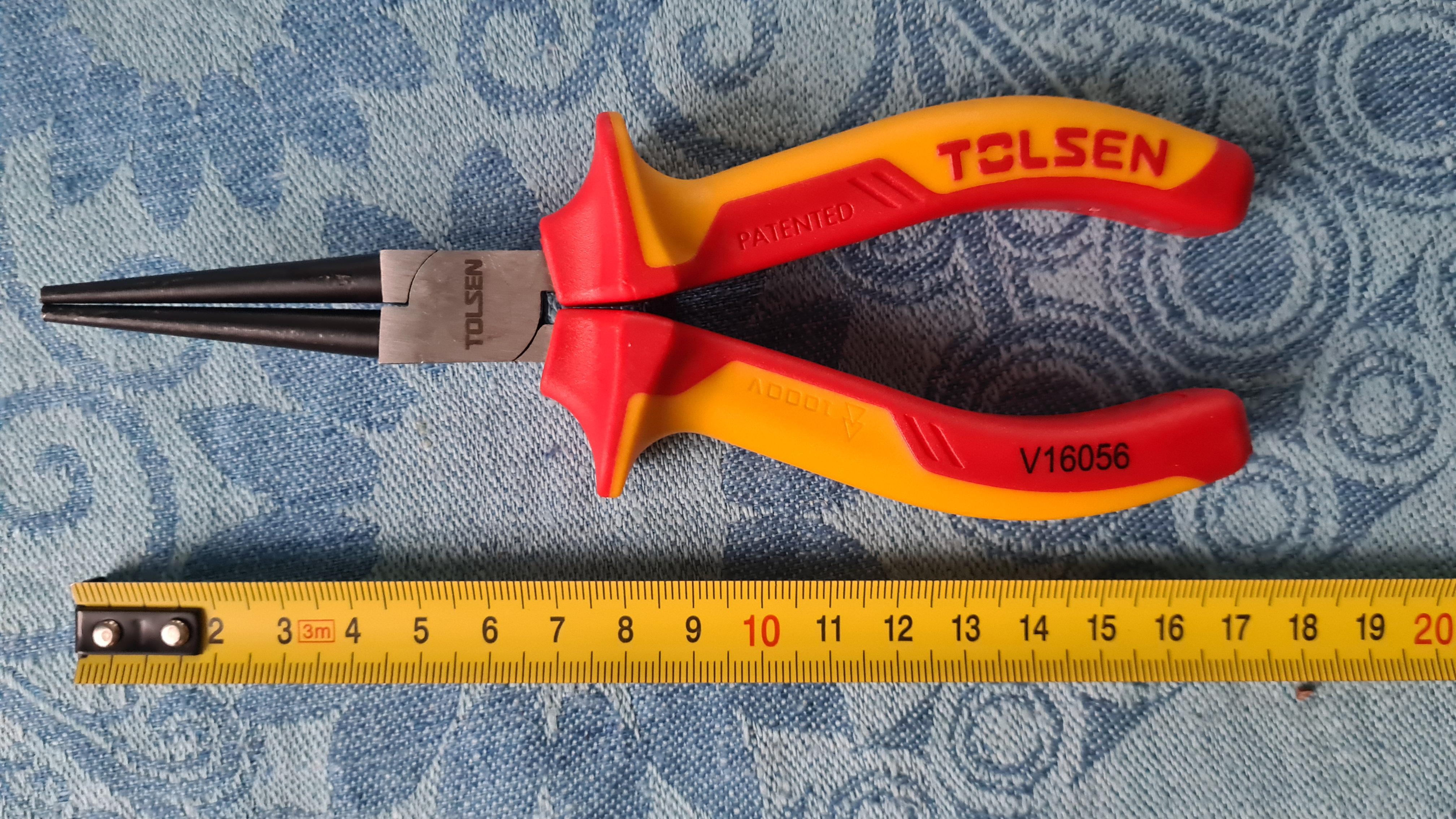 Круглогубцы Tolsen Premium V38166 в реальных условиях использования от покупателя Роман.