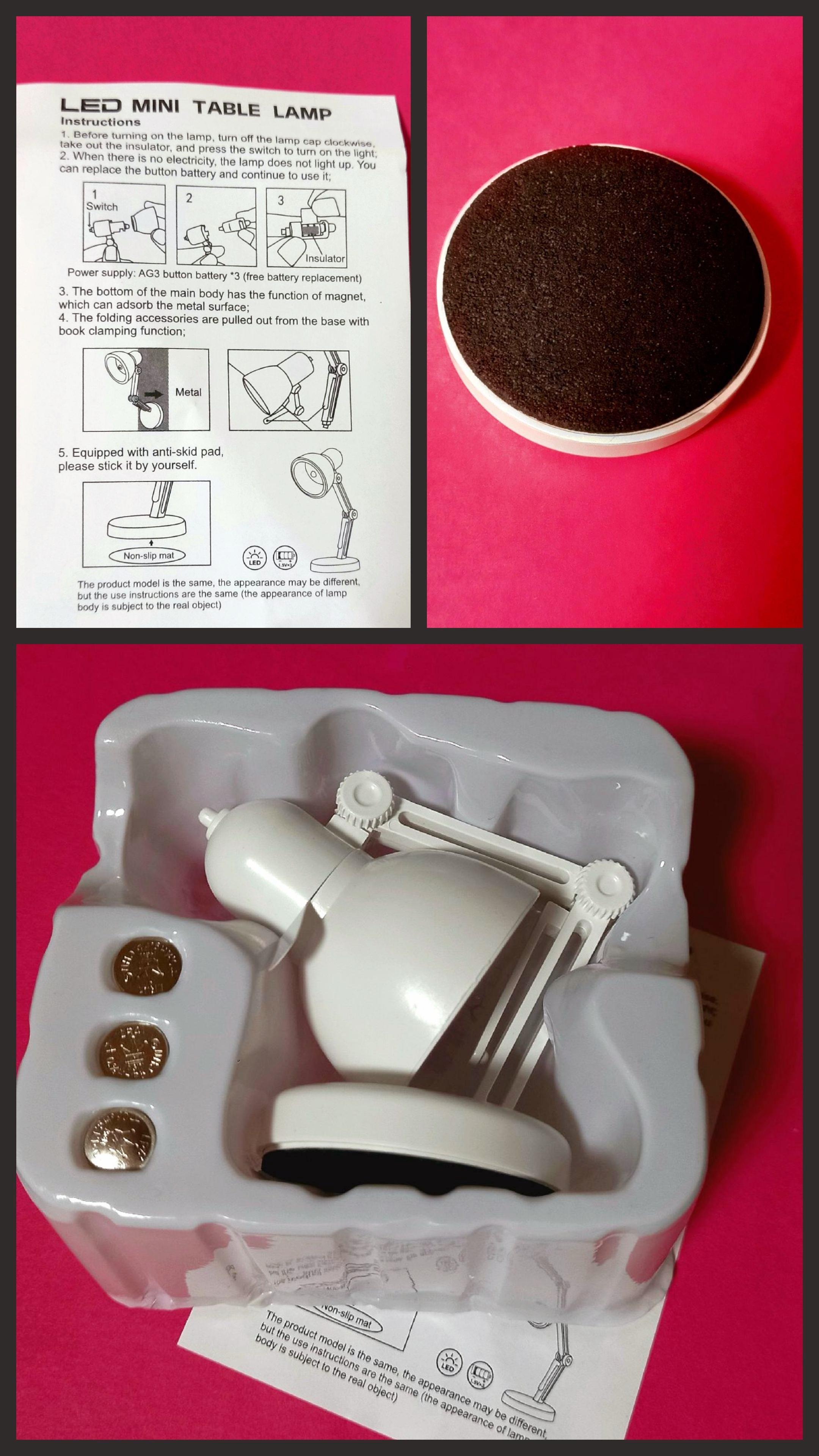 Лампа мини для чтения книг с креплением Белый в реальных условиях использования от покупателя Наталя.