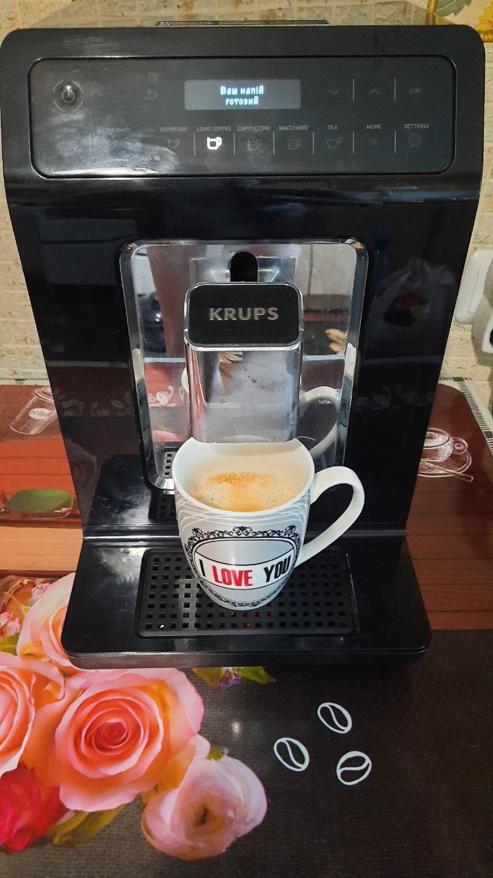 Кофемашина Krups Evidence Black EA890810 в реальных условиях использования от пользователя Галина Бочка.