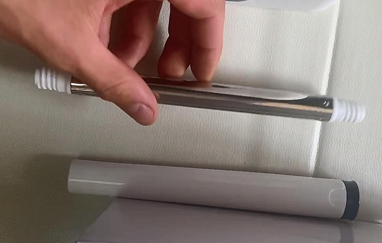 Ершик для унитаза силиконовый с креплением на стену Белый (19140924) в реальных условиях использования от покупателя Петишин Олег.