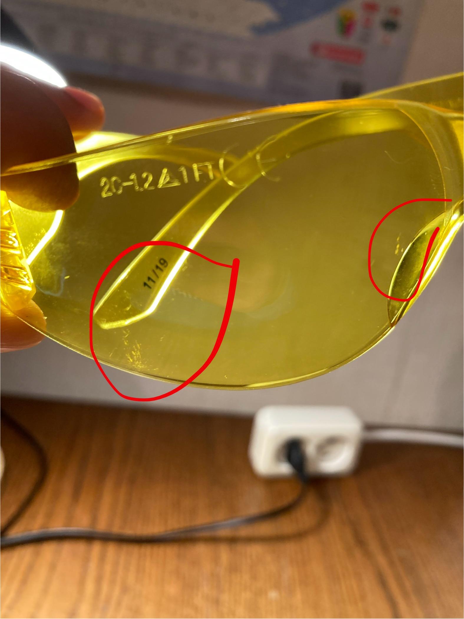 Очки защитные Delta Plus BRAV2JA в реальных условиях использования от покупателя Данило.