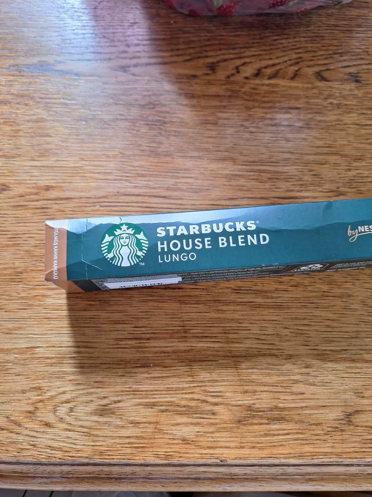 Фото: Кава в капсулах STARBUCKS Nespresso House Blend 10 шт., надіслане користувачем Олена Кава в капсулах STARBUCKS Nespresso House Blend 10 шт. у реальних умовах використання від користувача Олена.