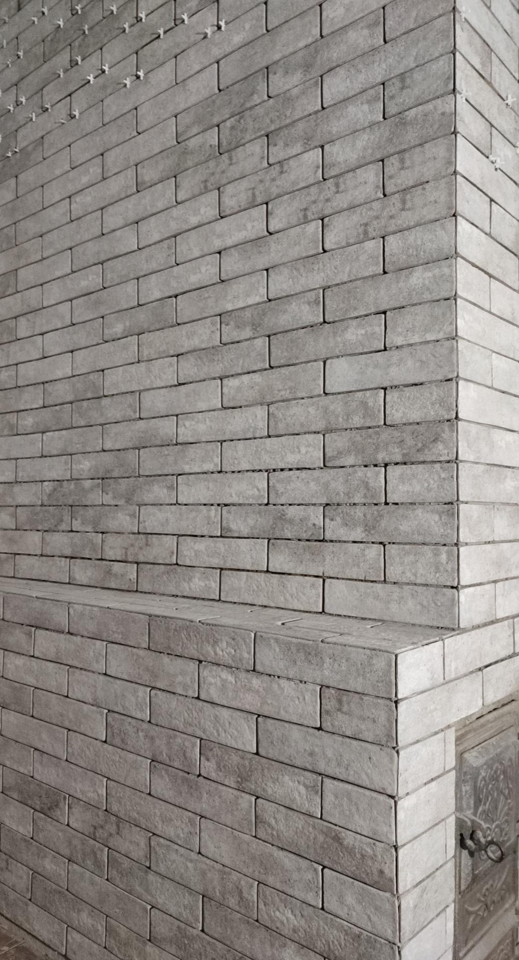 Плитка Golden Tile BrickStyle London smoky 30В020 6x25 см в реальных условиях использования от пользователя Анна.